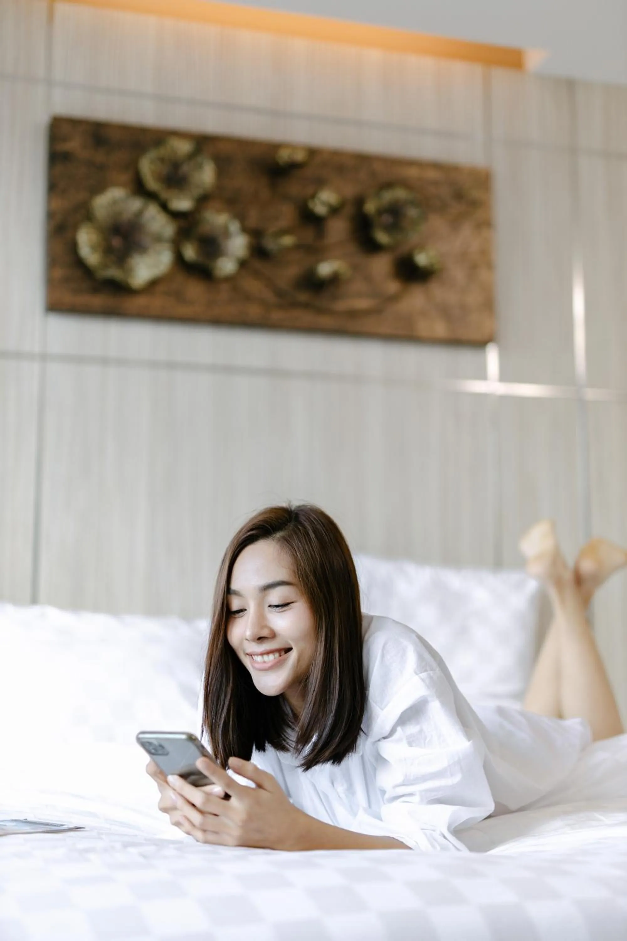 Bed in The Centris Hotel Phatthalung