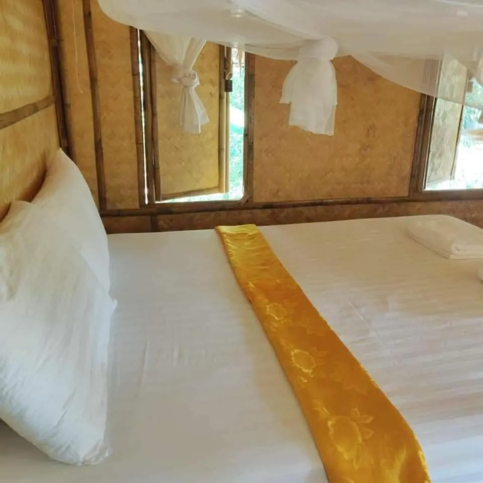 Bed in Rabbit Bungalow