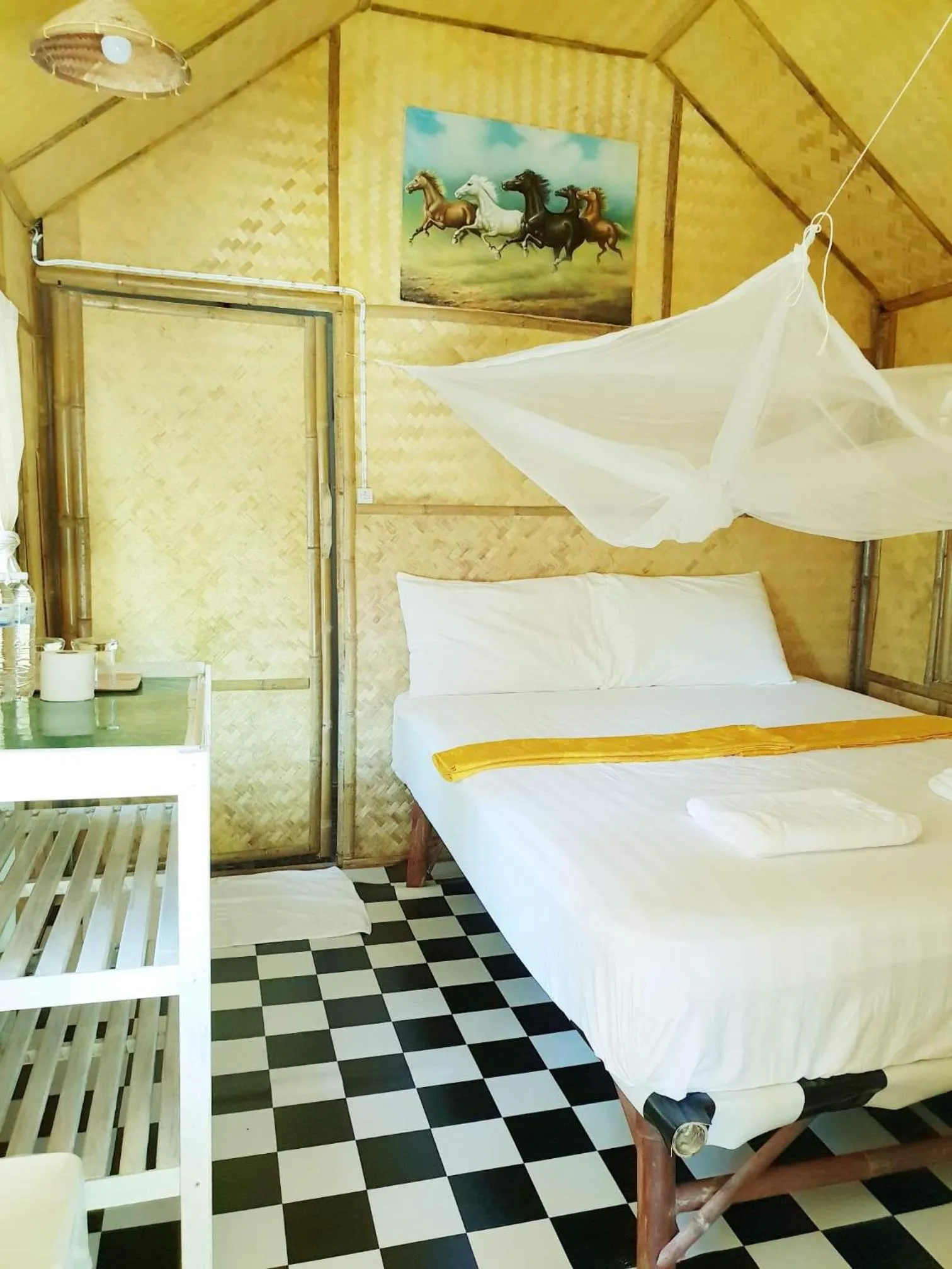 Bed in Rabbit Bungalow