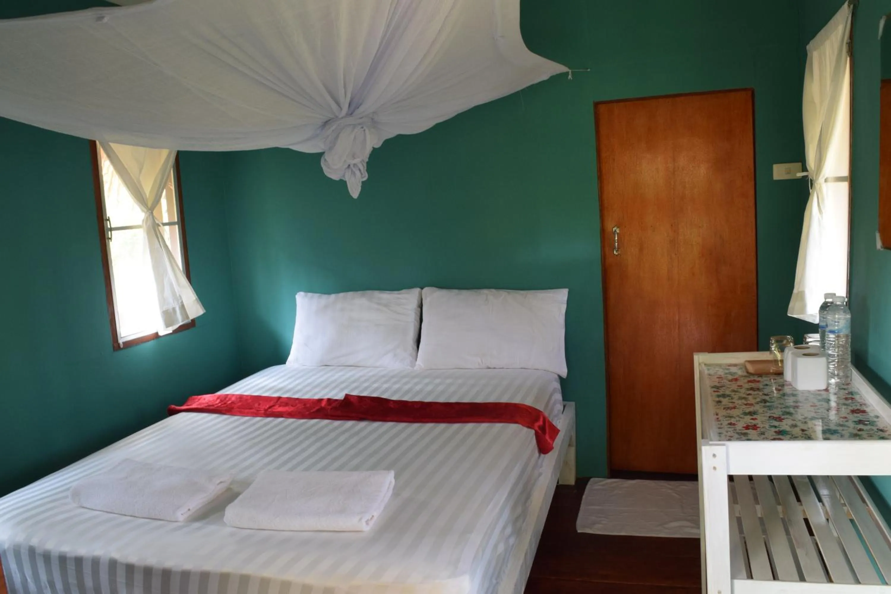 Bed in Rabbit Bungalow