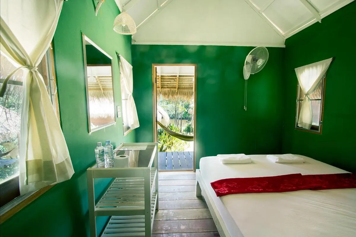 Bed in Rabbit Bungalow