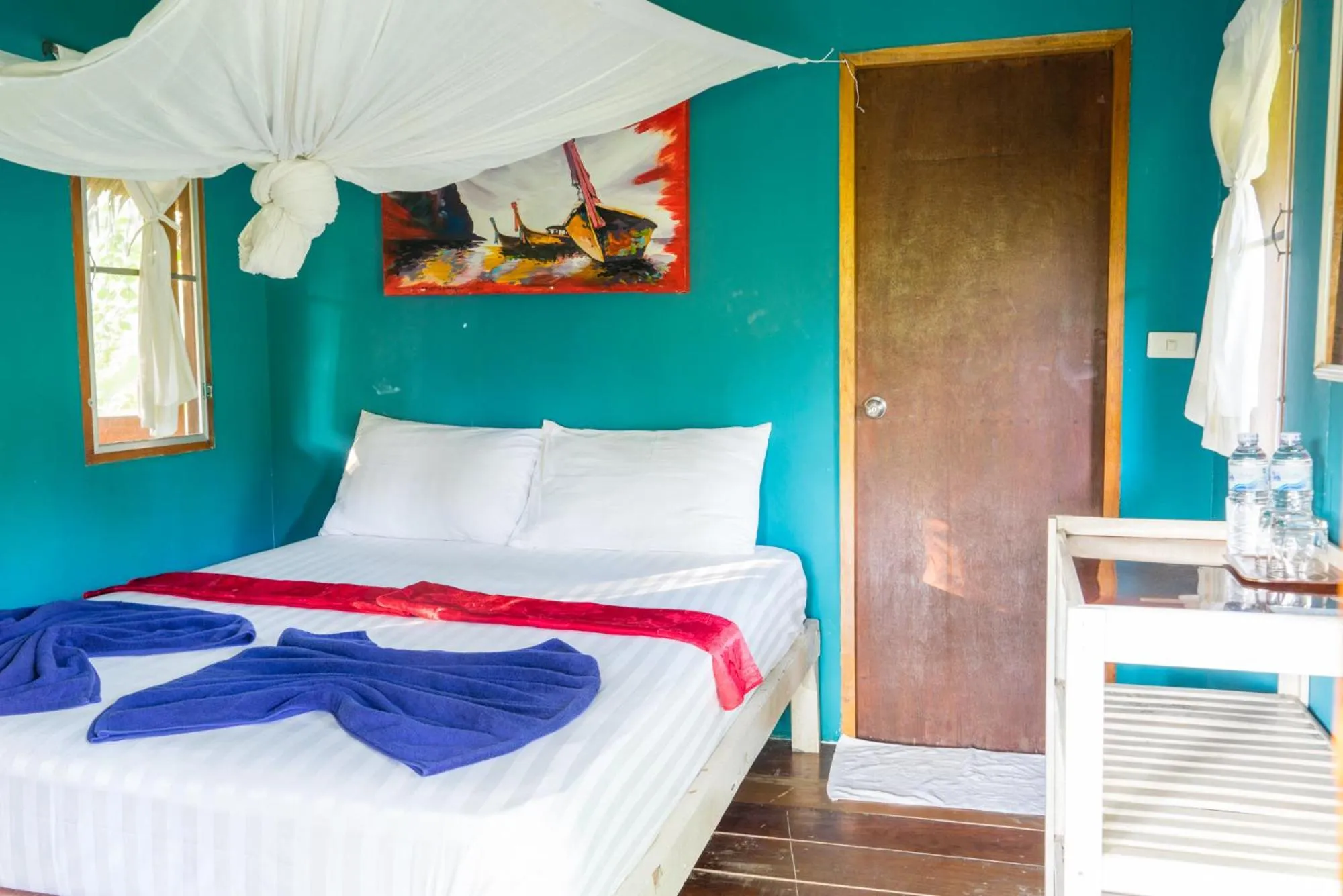 Bed in Rabbit Bungalow