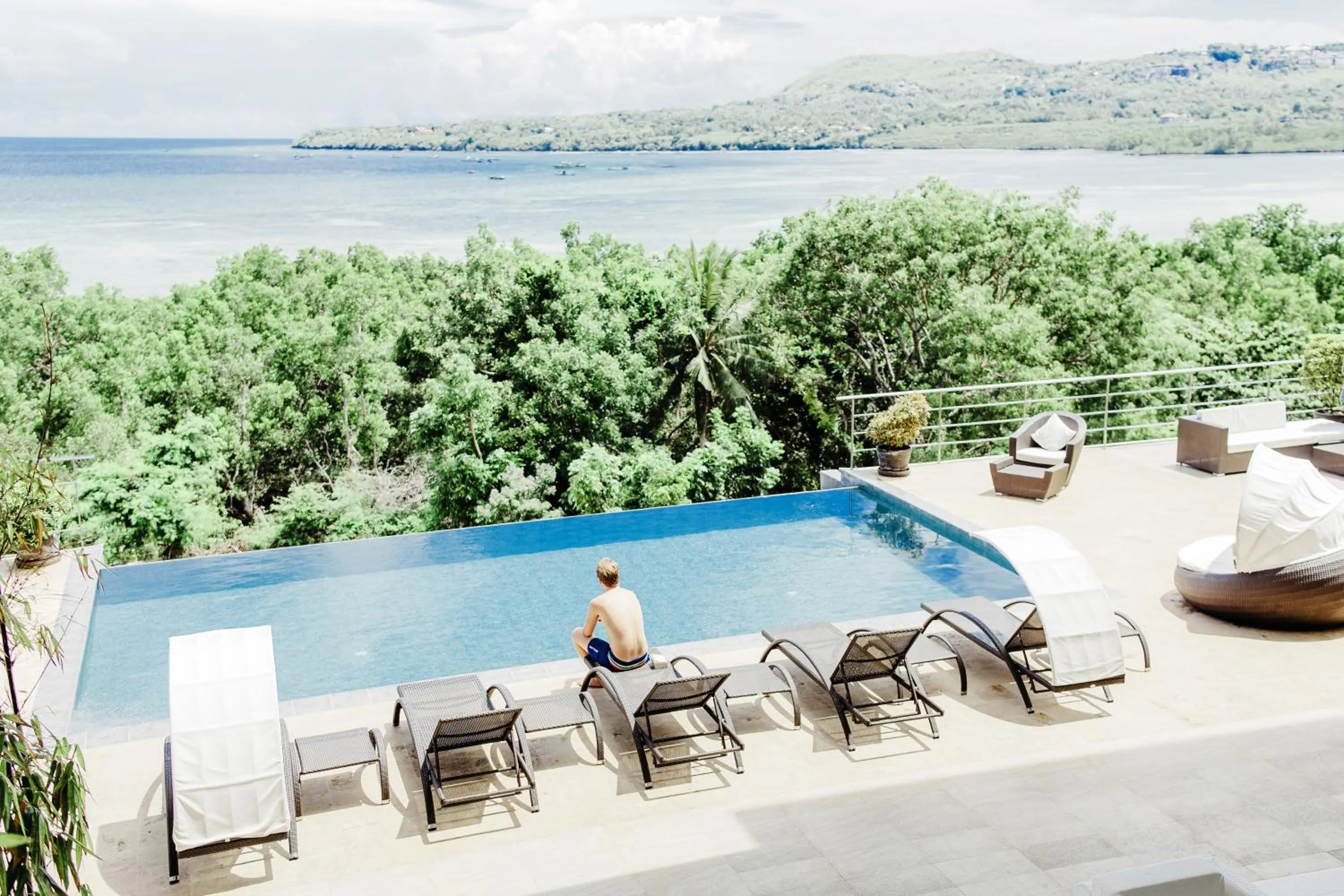 Day in Ocean Suites Bohol Boutique Hotel