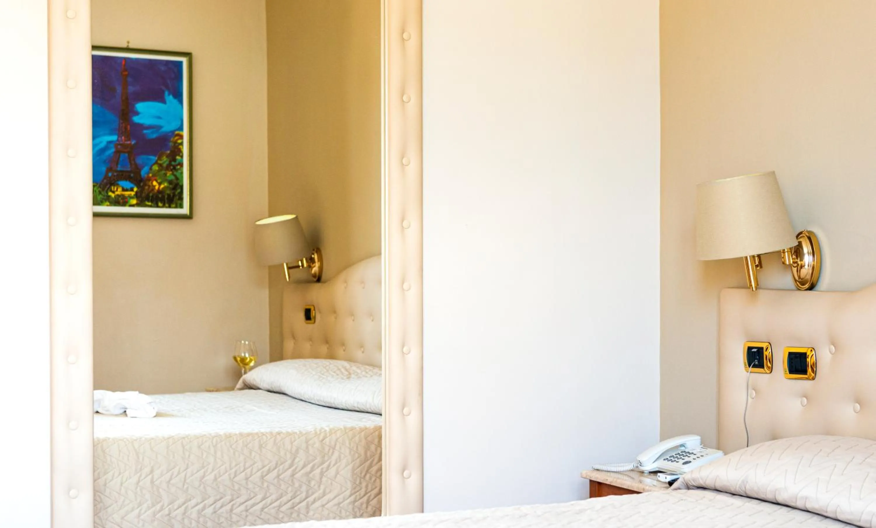 Bed in Belsito Hotel