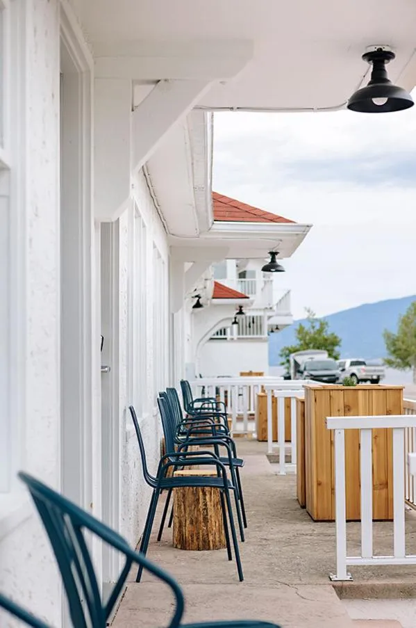 Patio in Kettle Valley Beach Resort