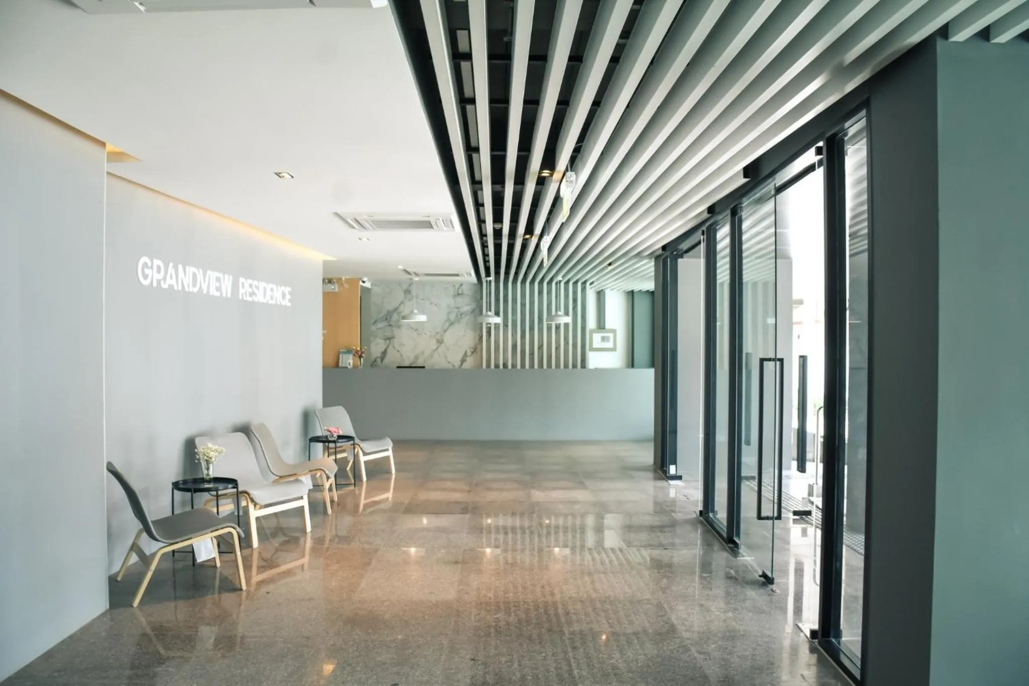Seating area in Grandview Residence
