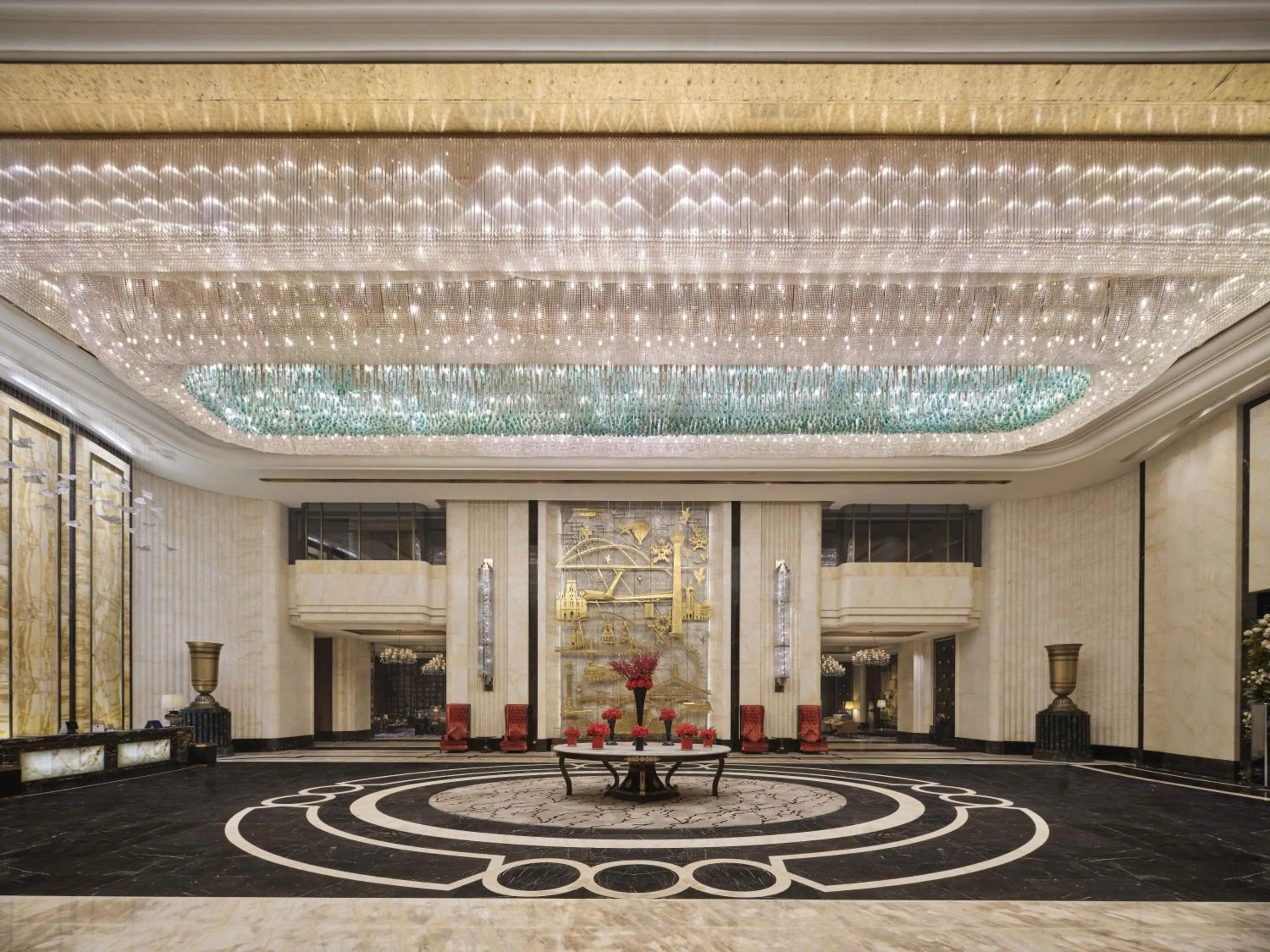 Lobby or reception in Wanda Vista Tianjin