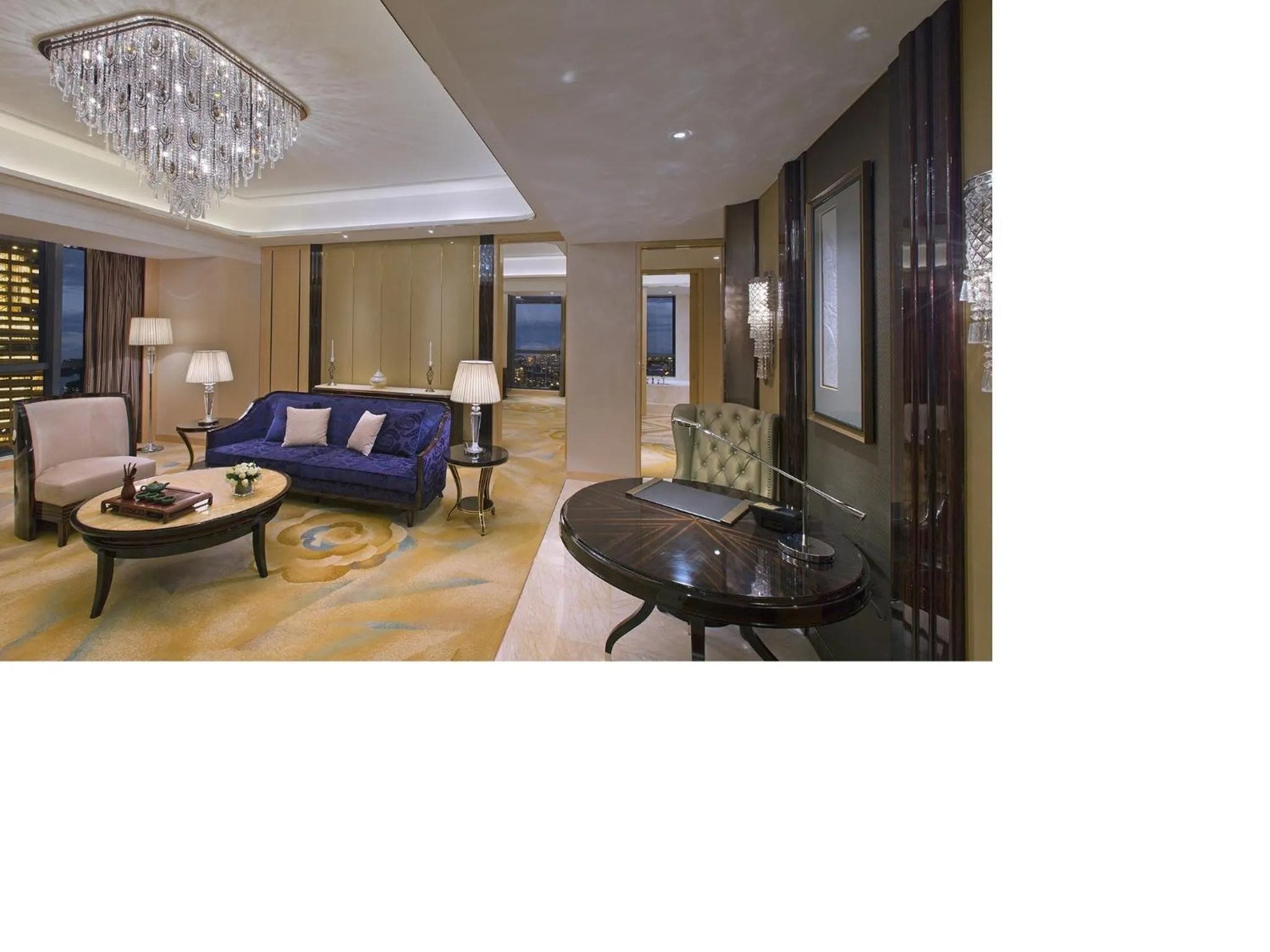 Living room in Wanda Vista Tianjin