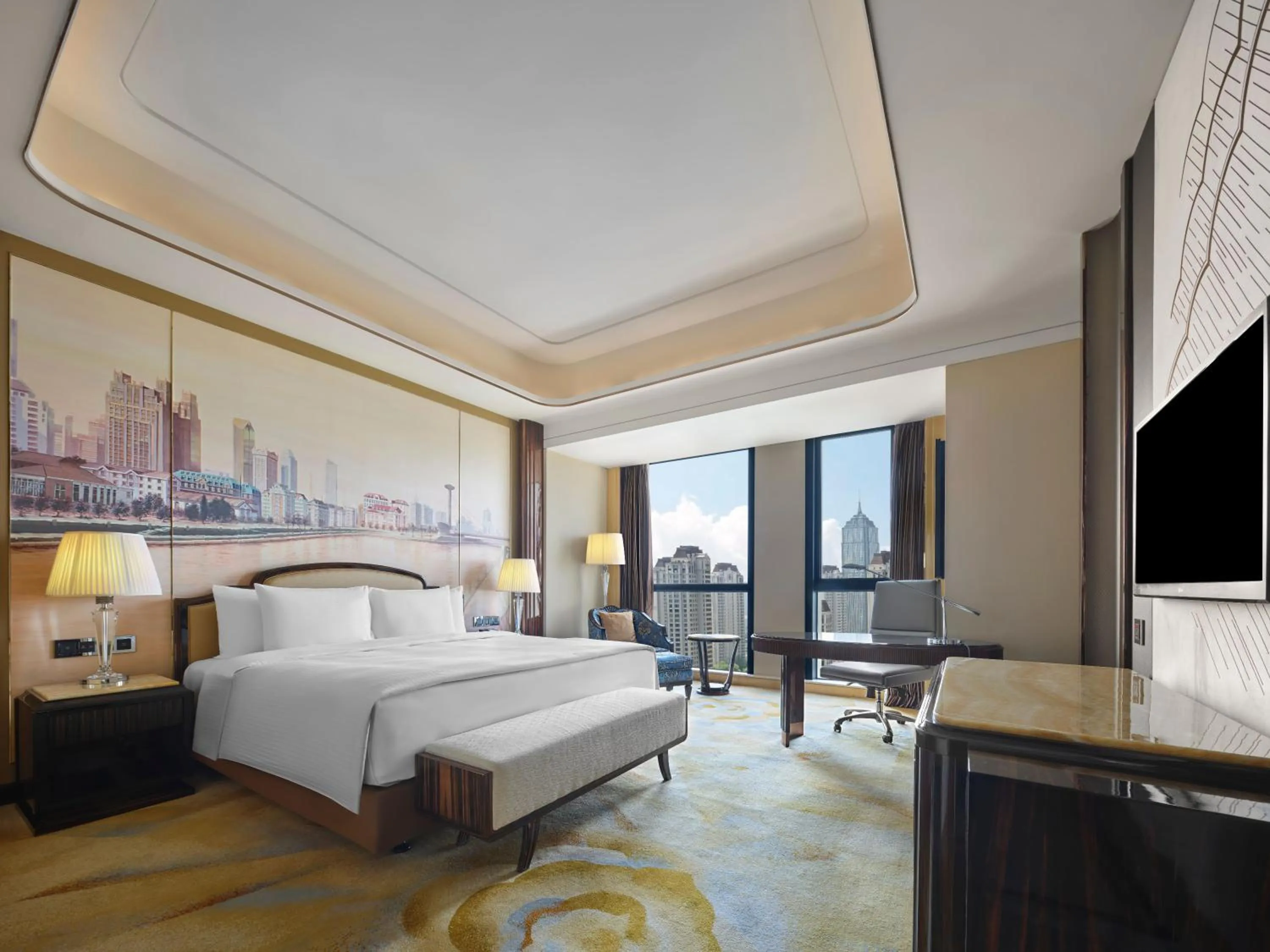 Bed in Wanda Vista Tianjin