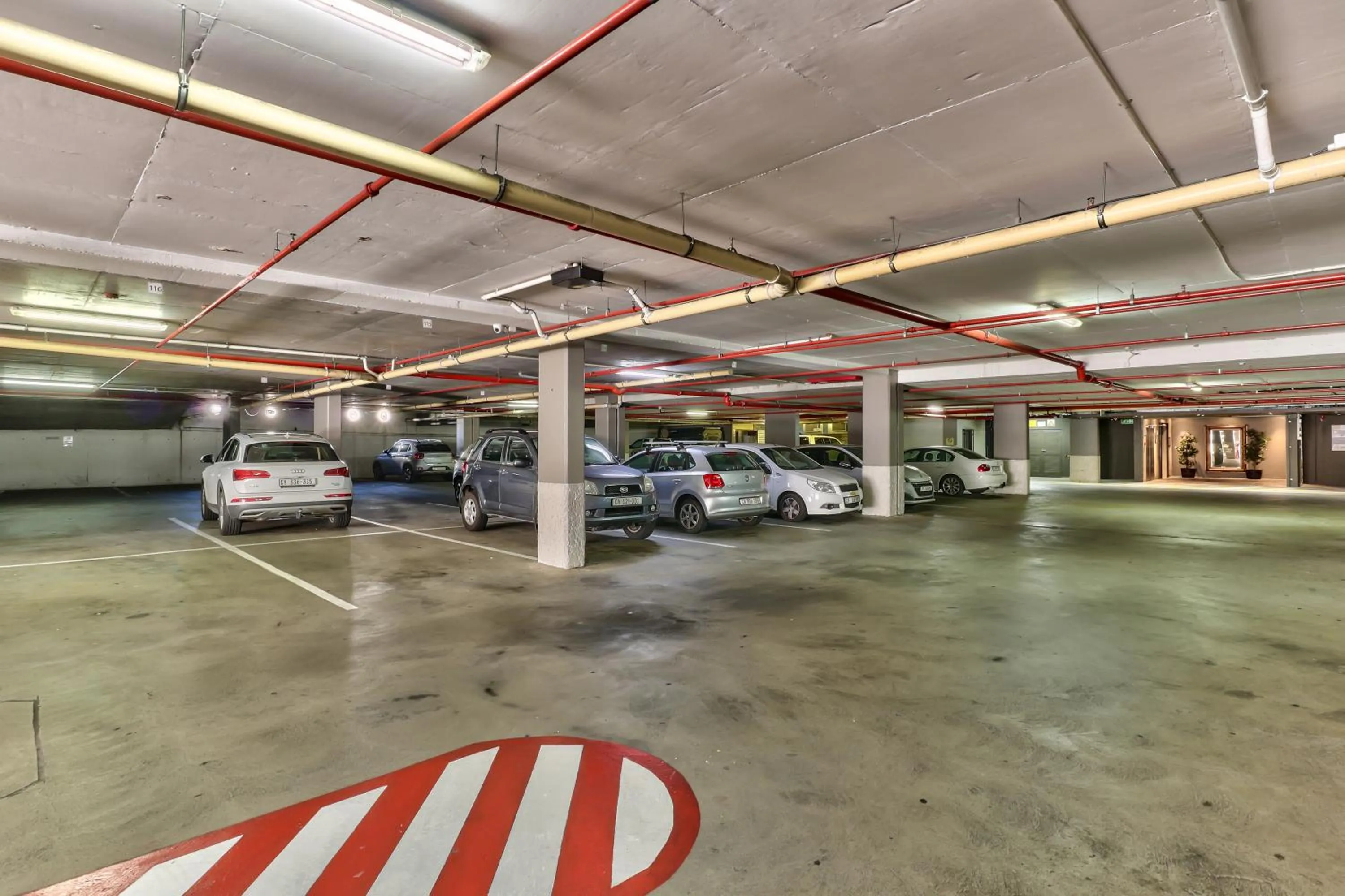 Parking in Heritage Square Apartments