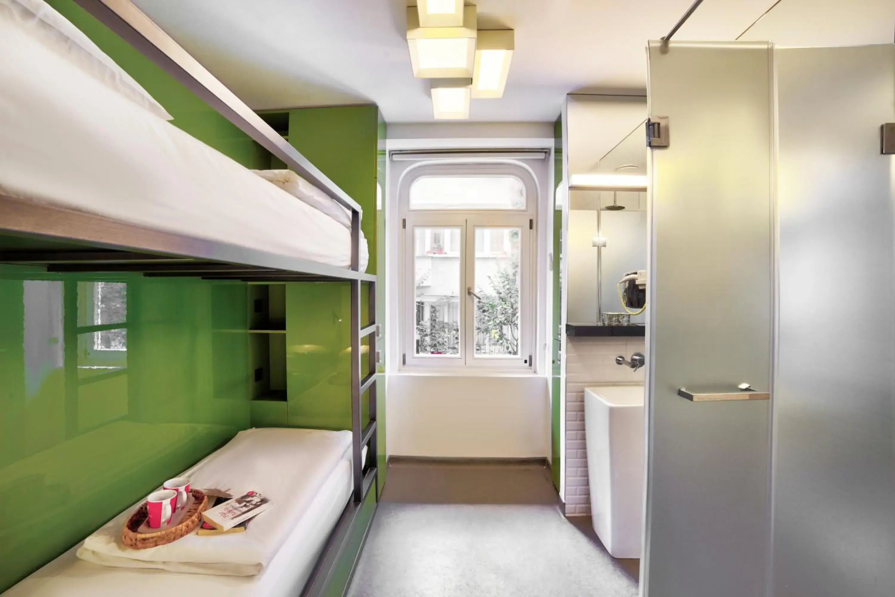 Standard Twin Room with Private Bathroom and Shared WC in Wabi Hostels Standard Twin Room with Private Bathroom and Shared WC in Wabi Hostels