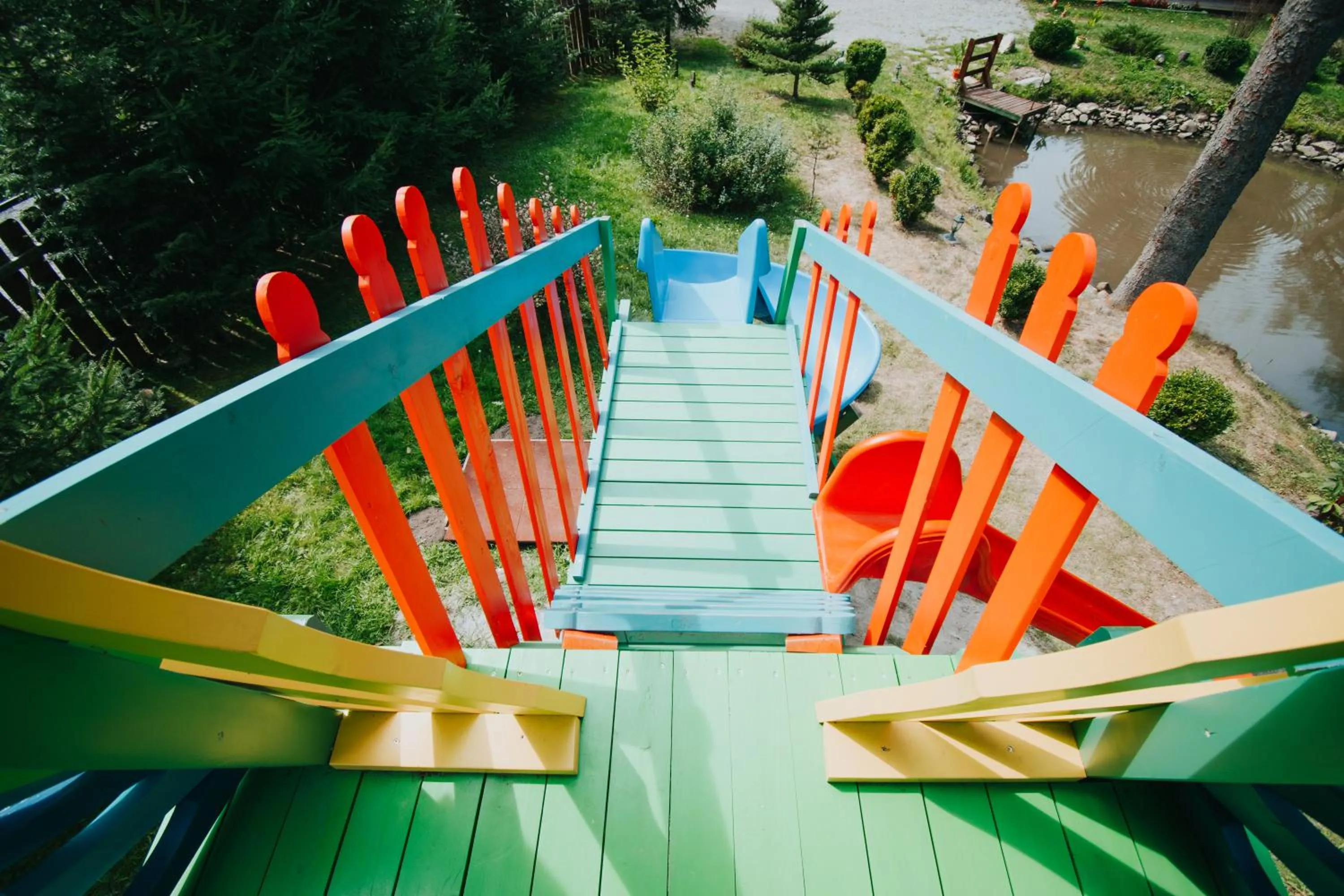 Children play ground in Vidra Park