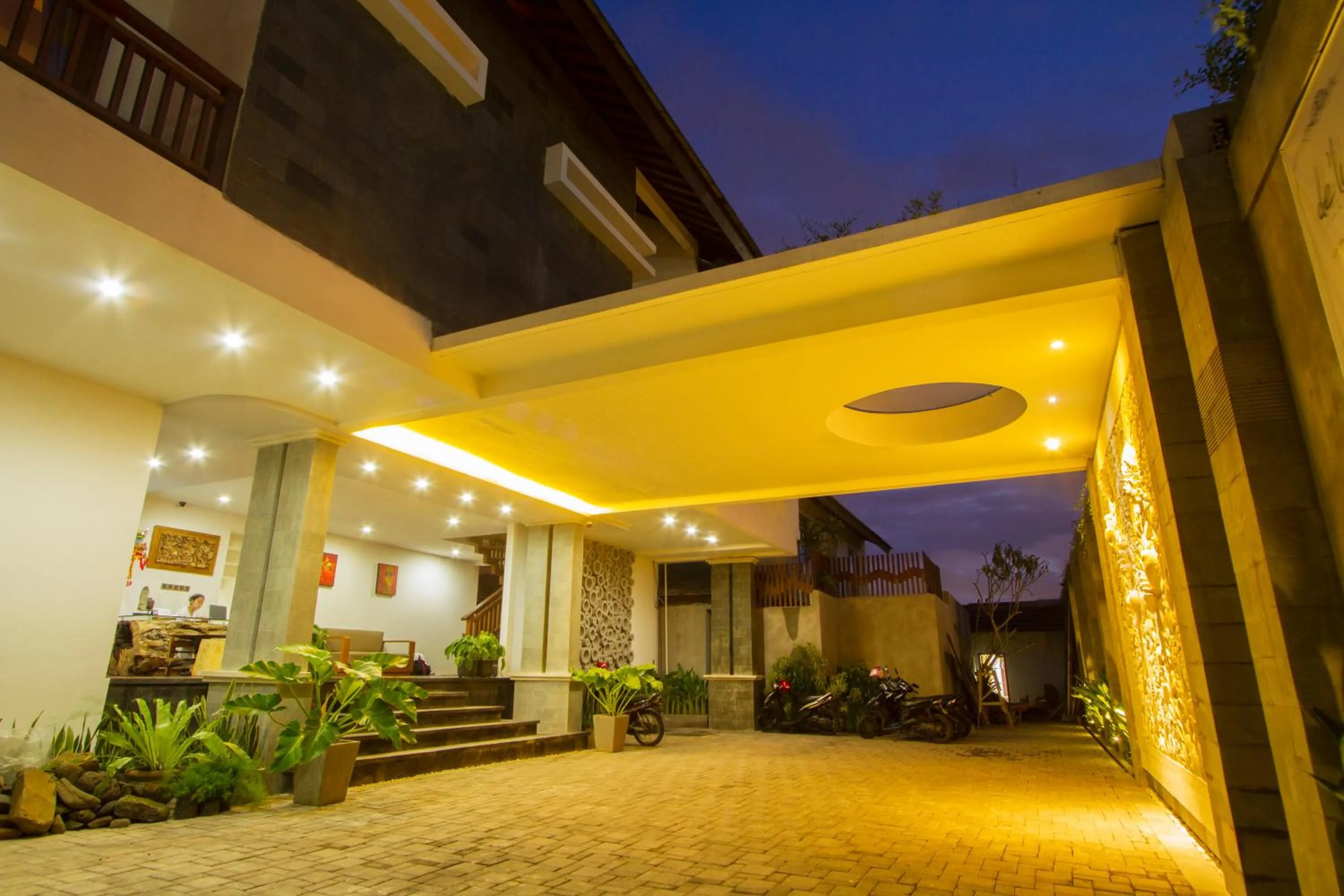 Facade/entrance in Delu Villas & Suite