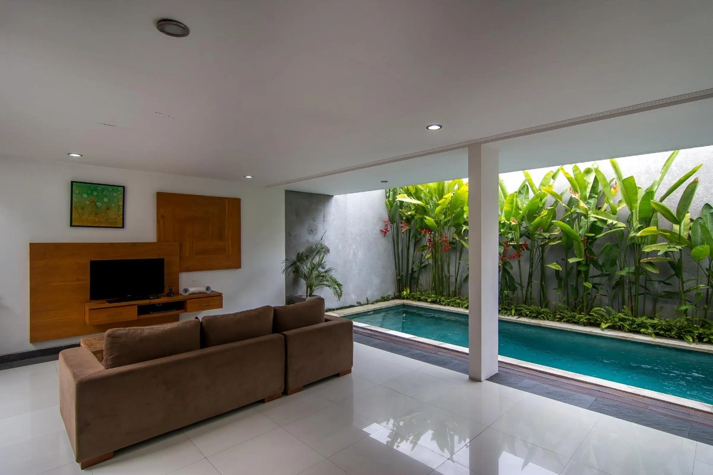 Living room in Delu Villas & Suite