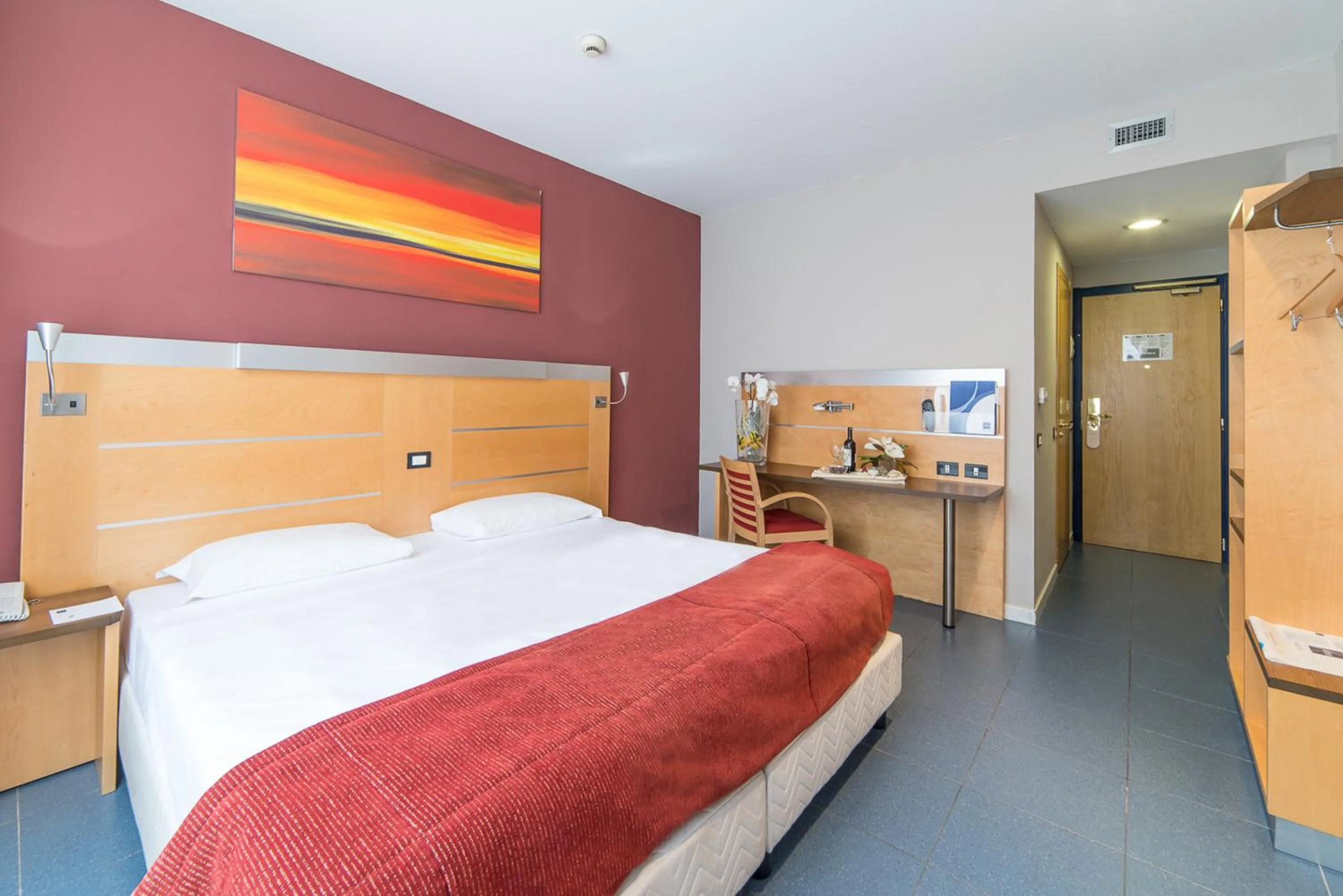 Bedroom, Bed in Sotel Nomentana Roma