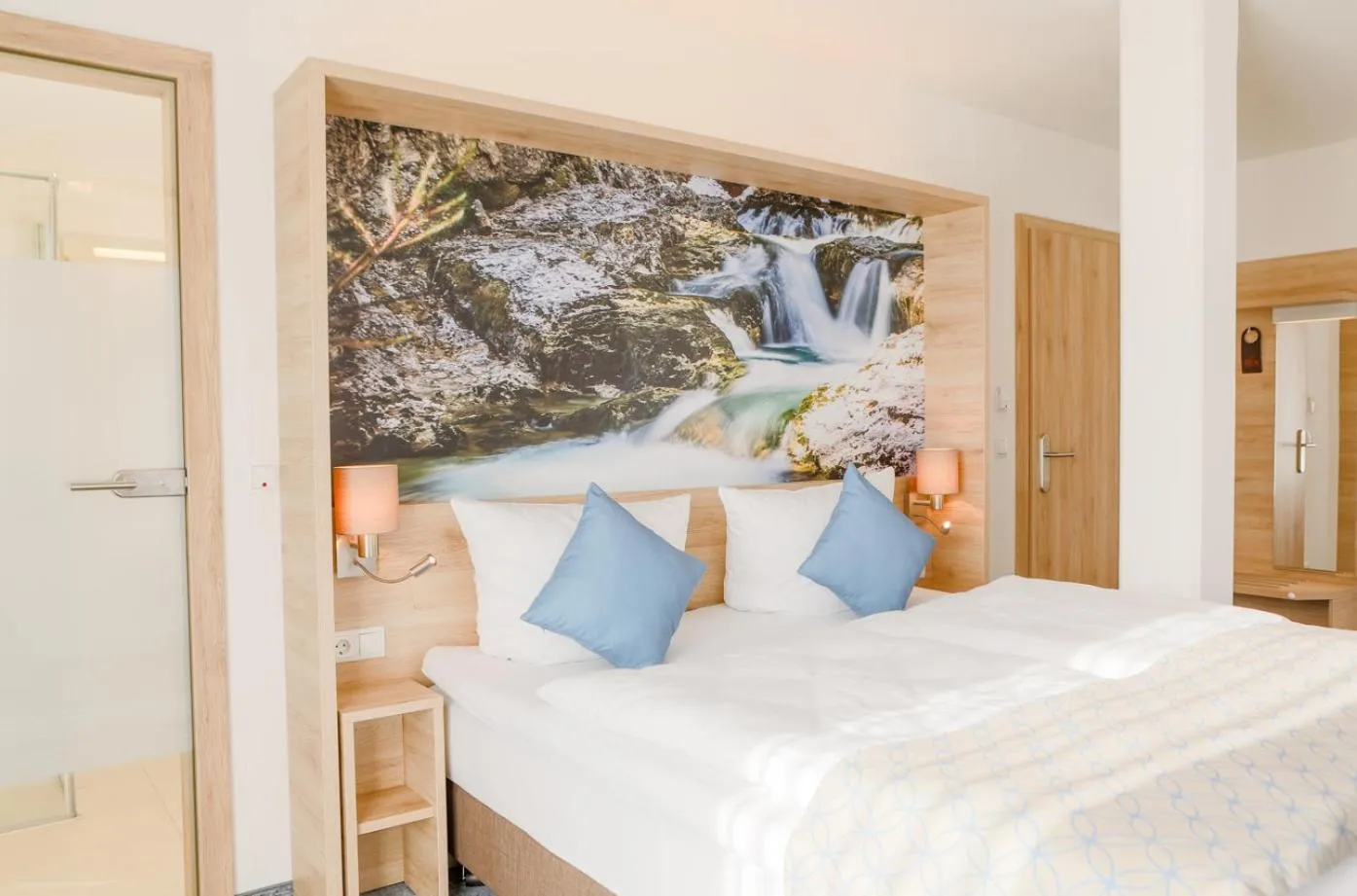 Bed in R&R Residenzen HOTEL