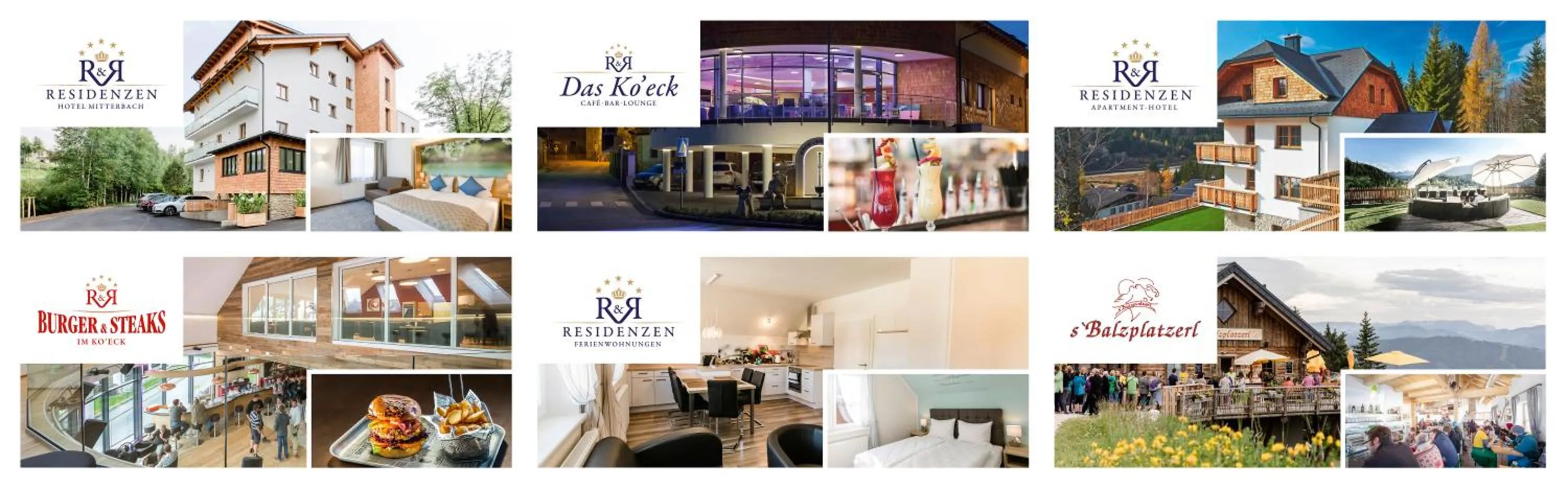 Property logo or sign in R&R Residenzen HOTEL