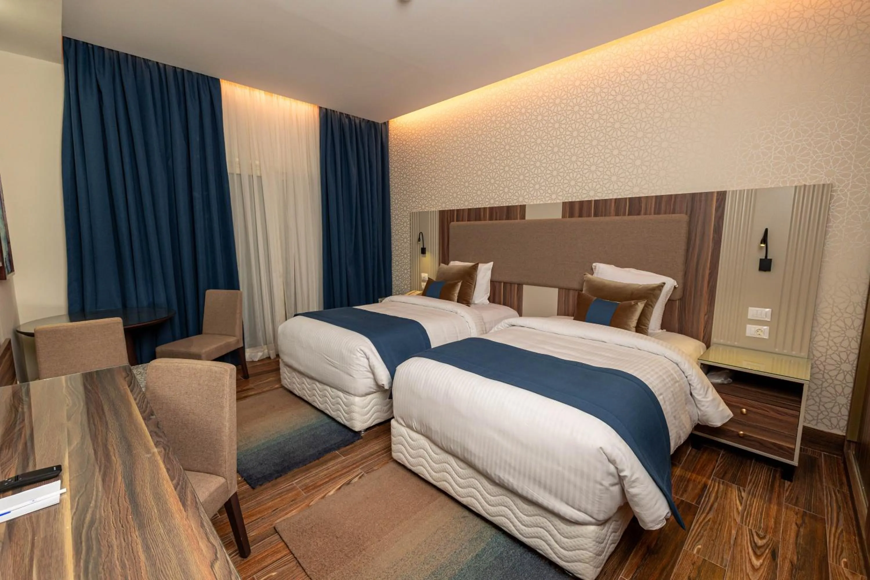 Bed in Helnan Mamoura Hotel & Events Center