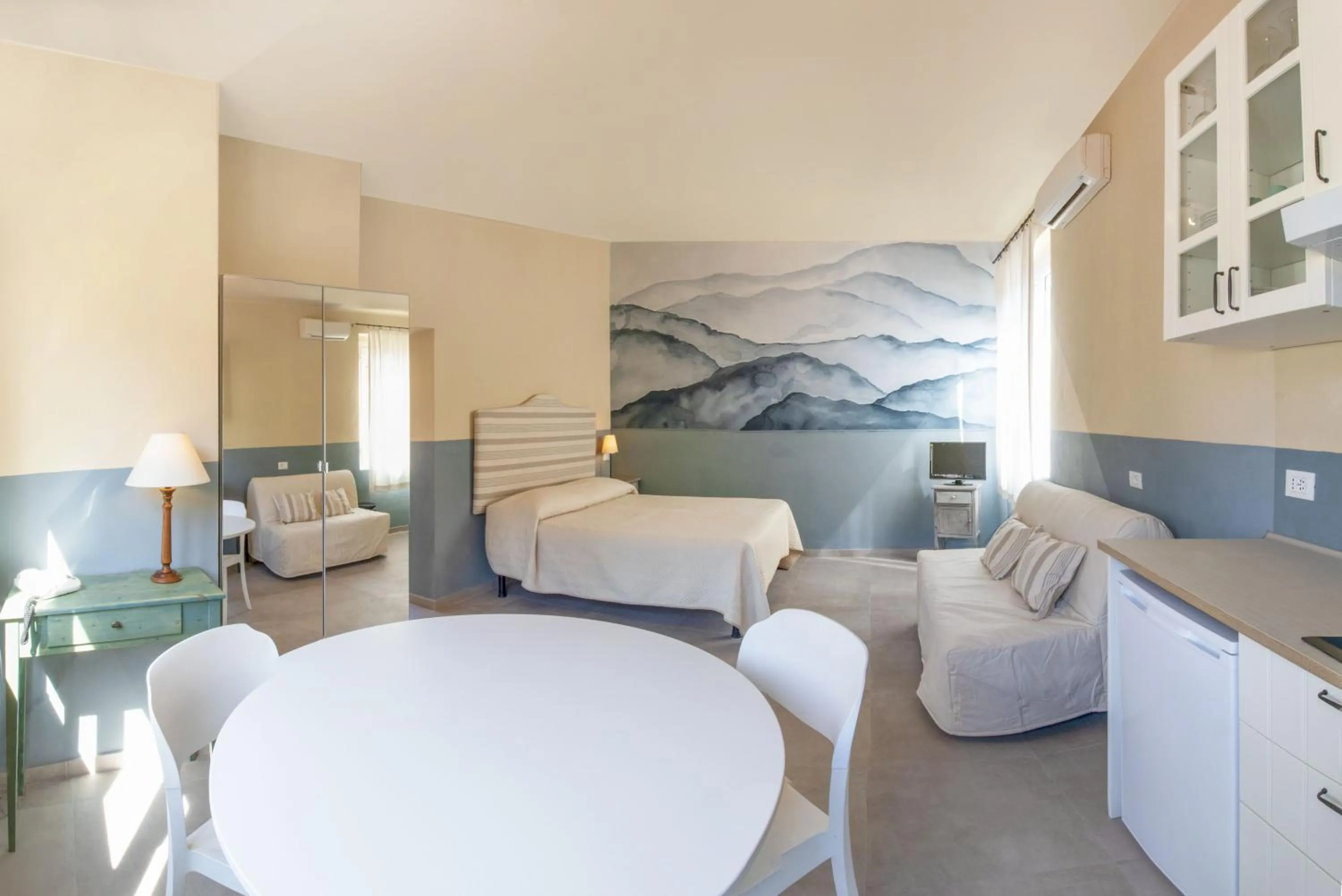 Kitchen or kitchenette in Hotel Sette Archi