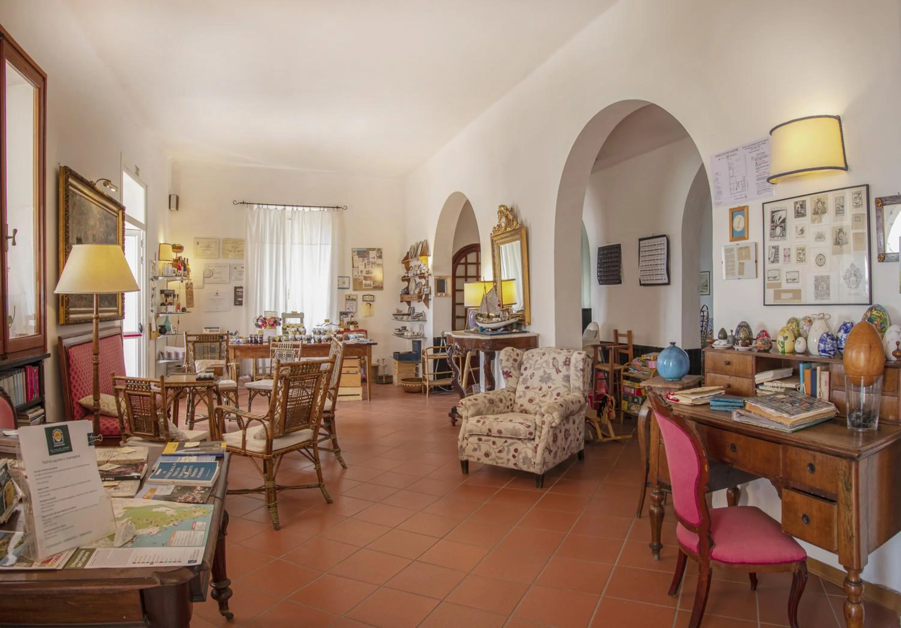 Lobby or reception in Hotel Sette Archi