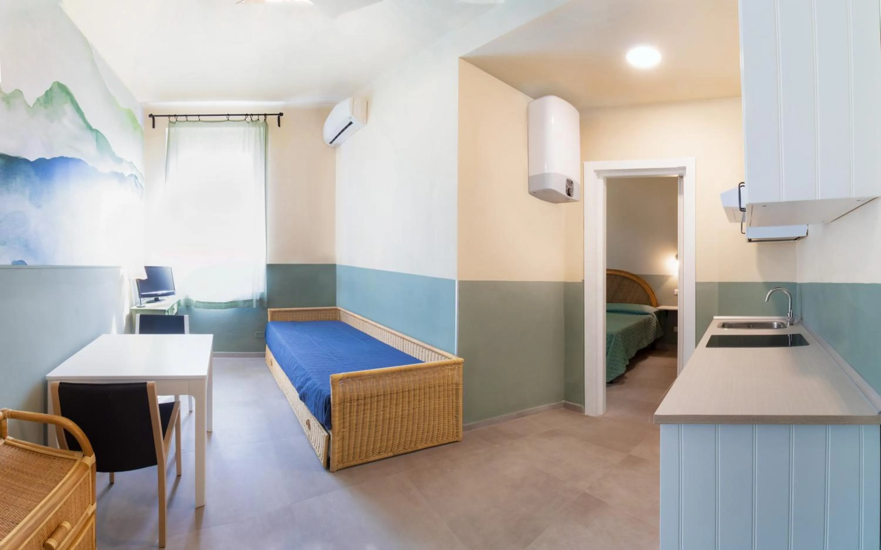 Kitchen or kitchenette in Hotel Sette Archi