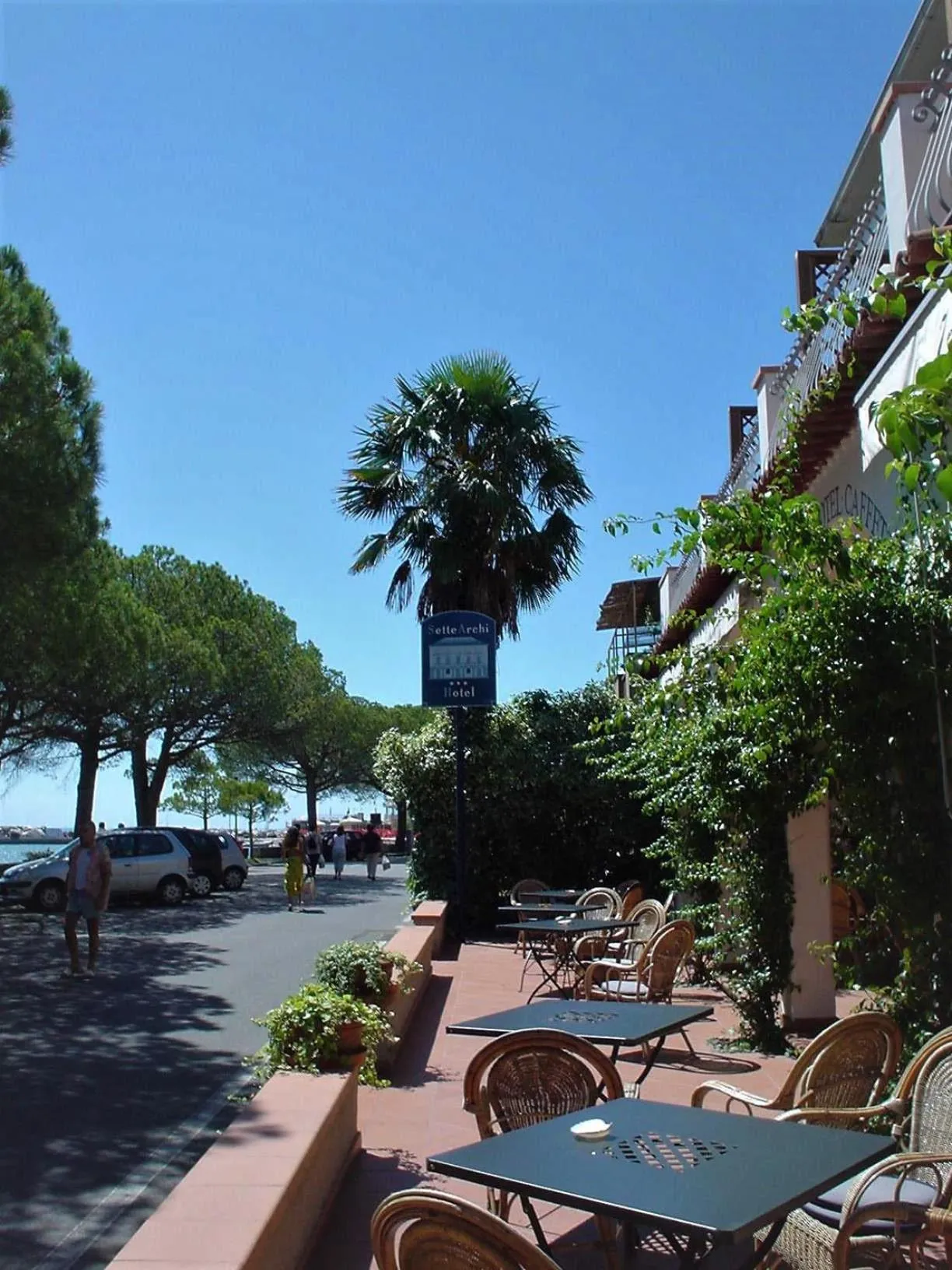 Garden in Hotel Sette Archi