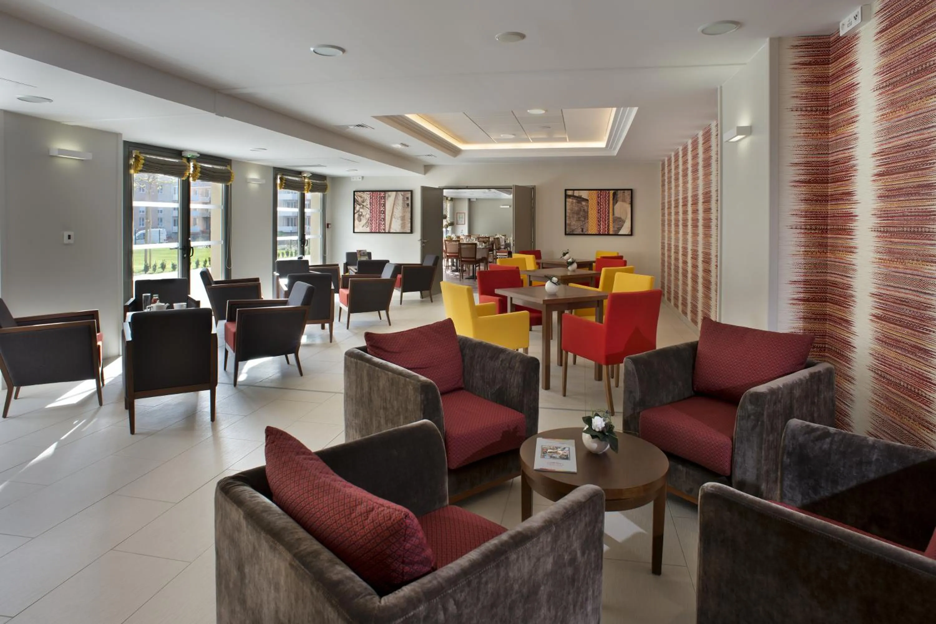 Lounge or bar in Domitys Les Cigales du Lubéron