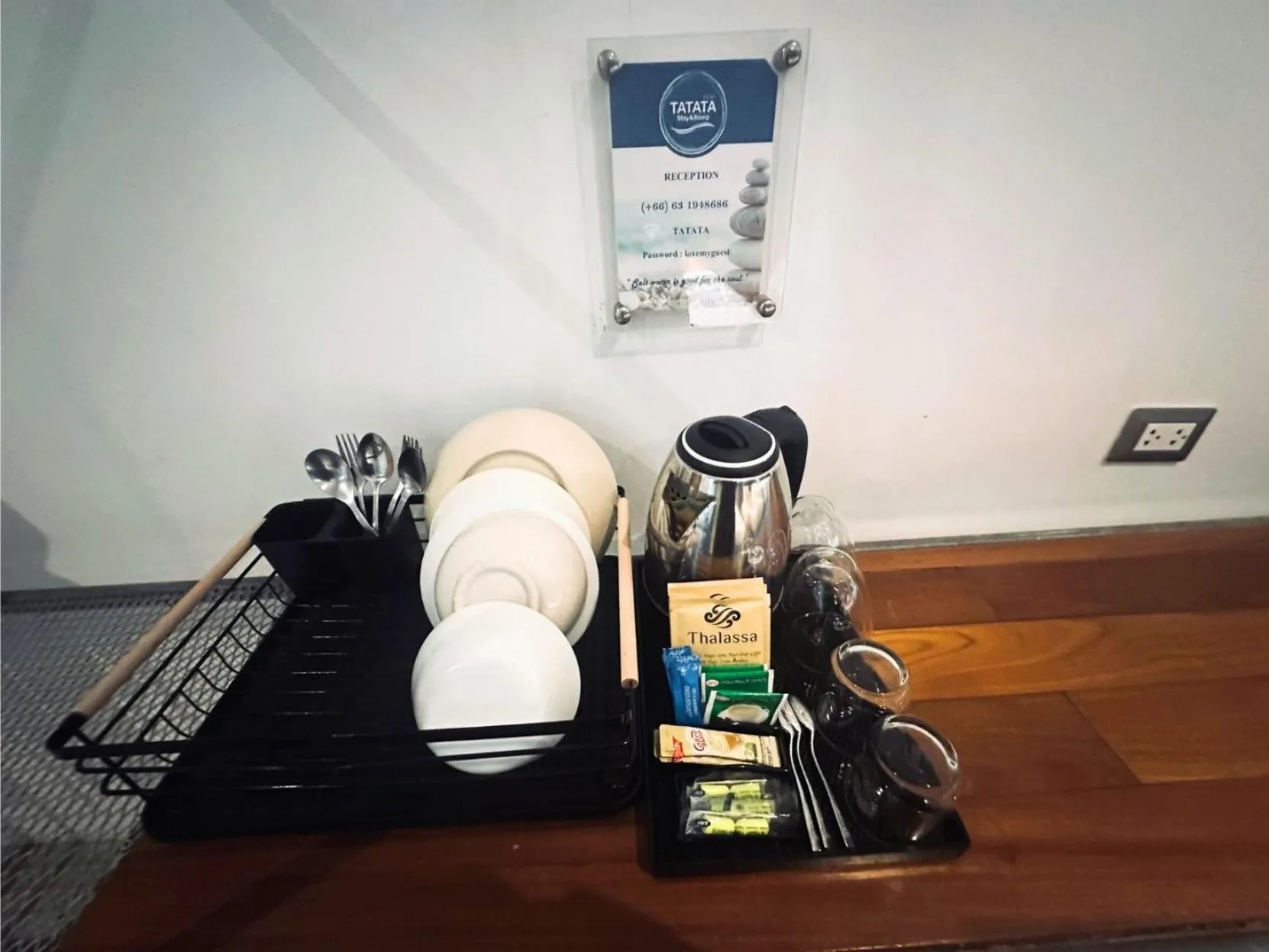 Coffee/tea facilities in TATATA Koh Tao