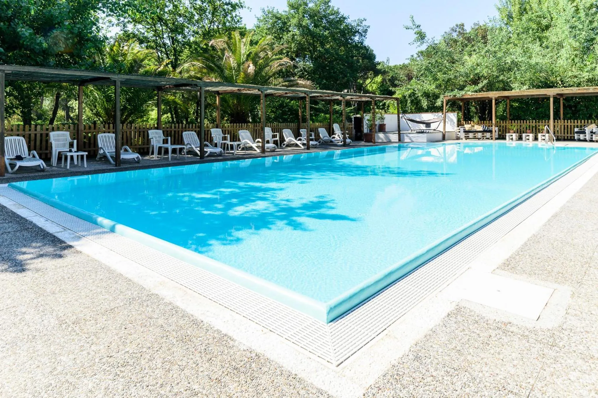 Swimming pool in Hotel La Bussola