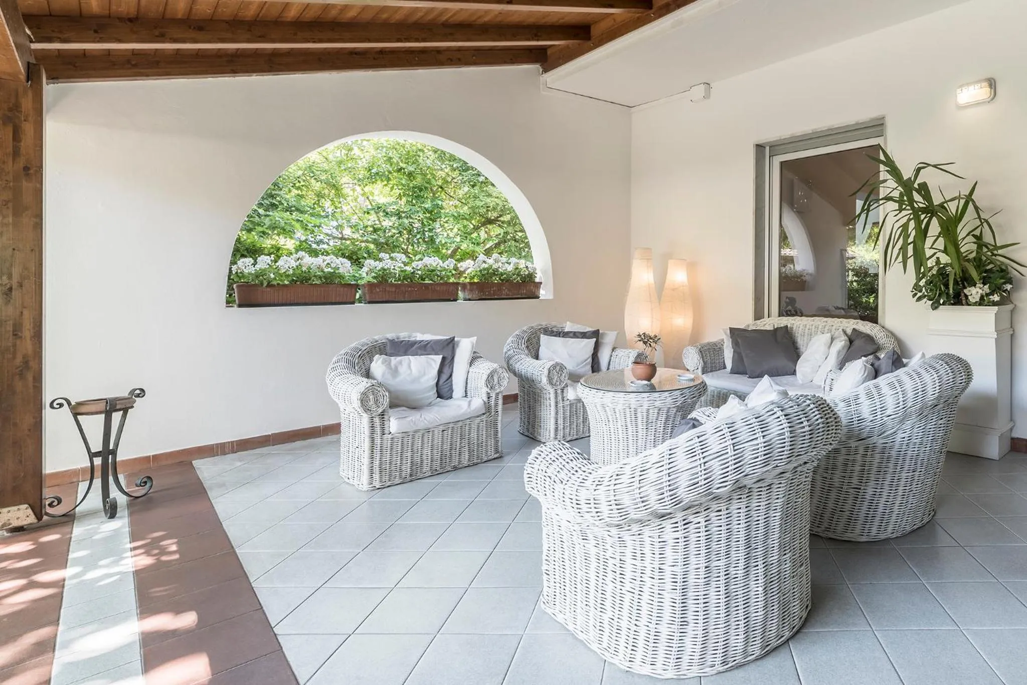 Garden in Hotel La Bussola