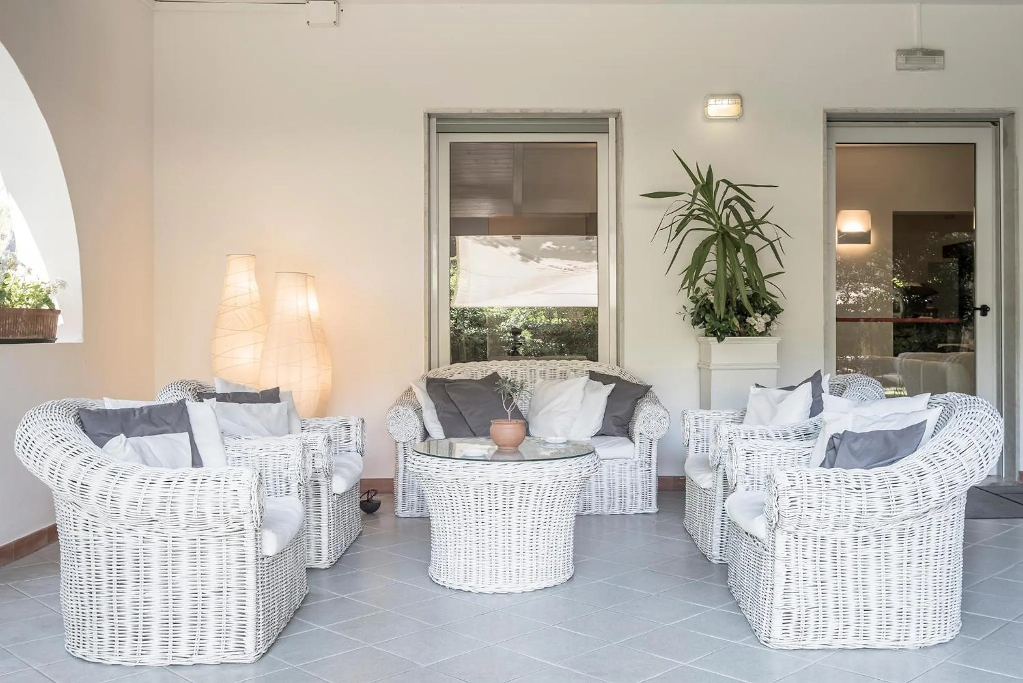 Garden in Hotel La Bussola