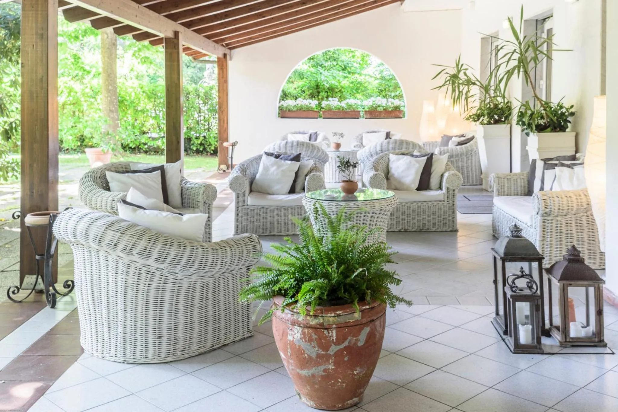 Balcony/Terrace in Hotel La Bussola
