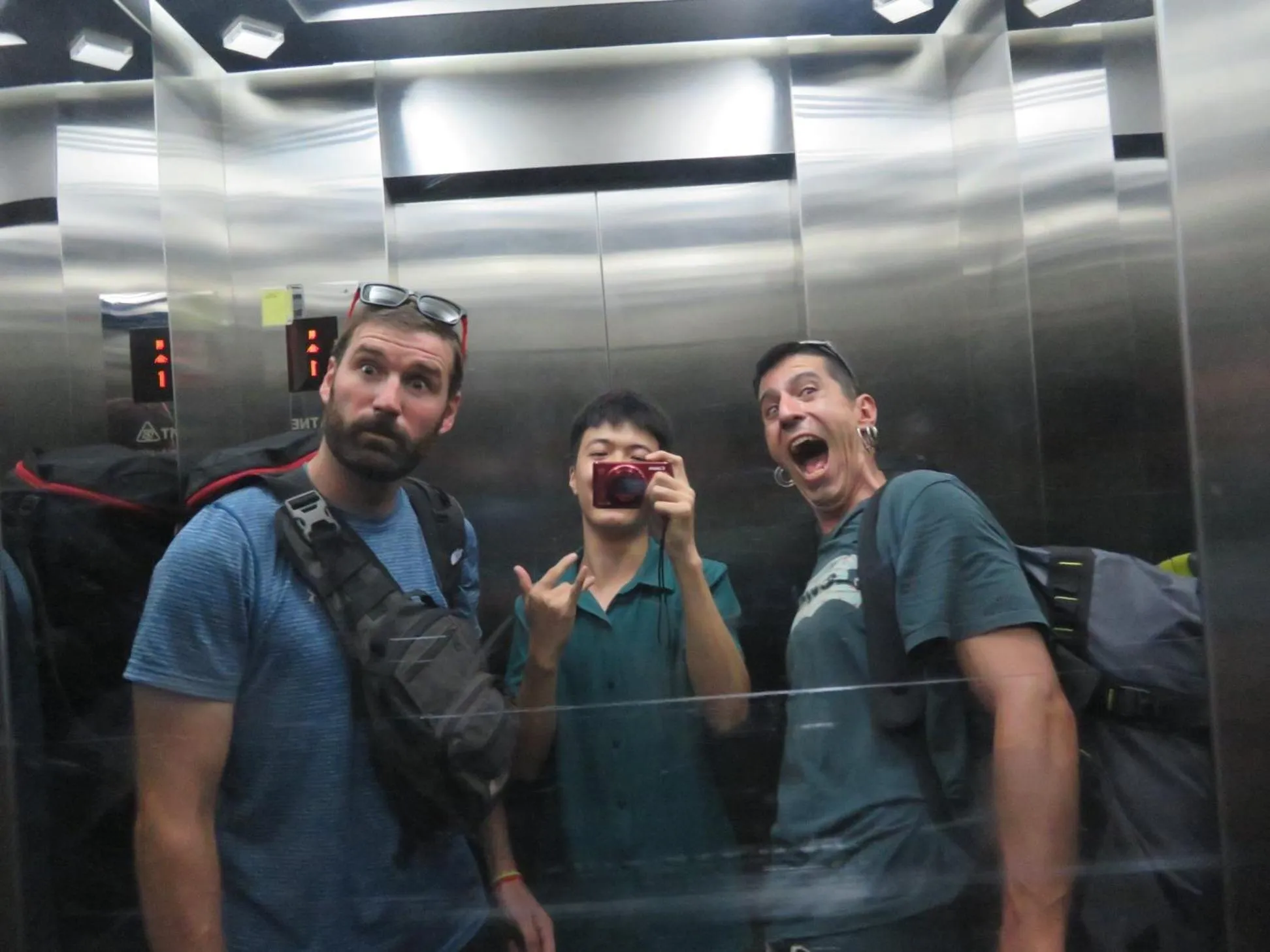 group of guests in CAT BA ROSALIA HOTEL