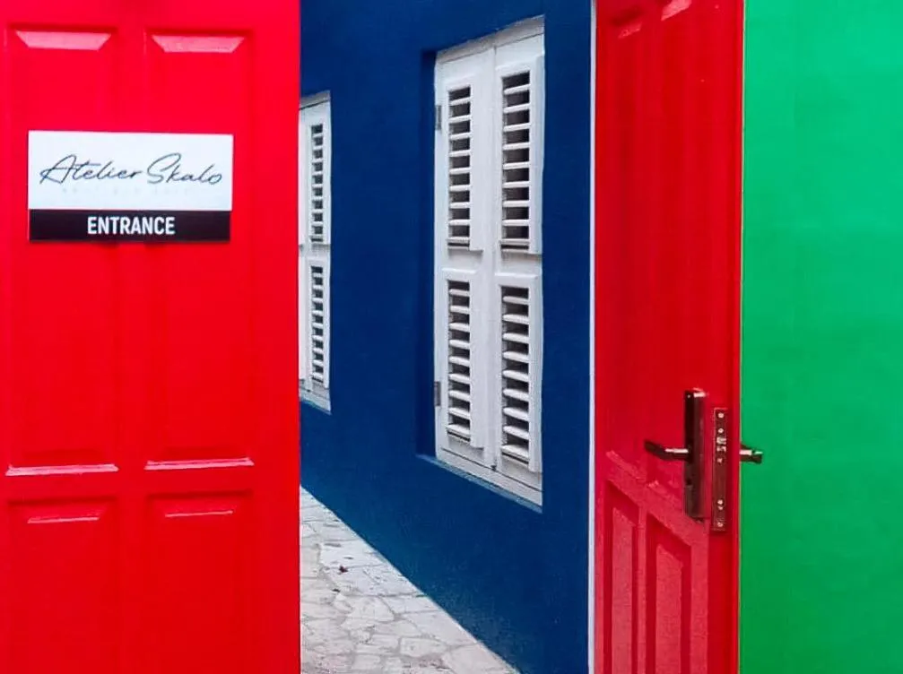 Facade/entrance in Atelier Skalo Boutique Hotel