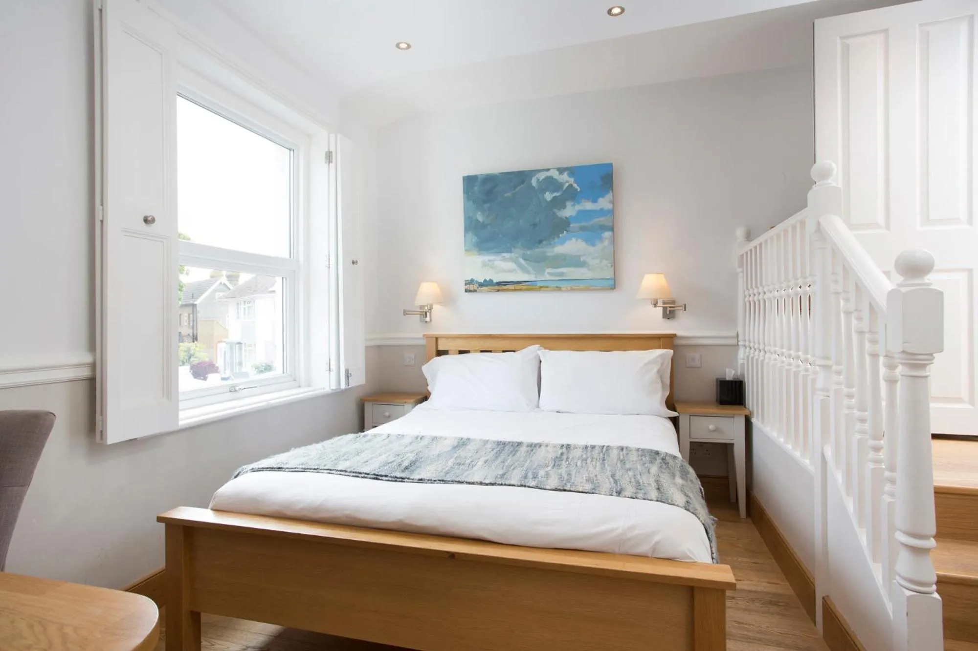 Bed in Hotel Continental