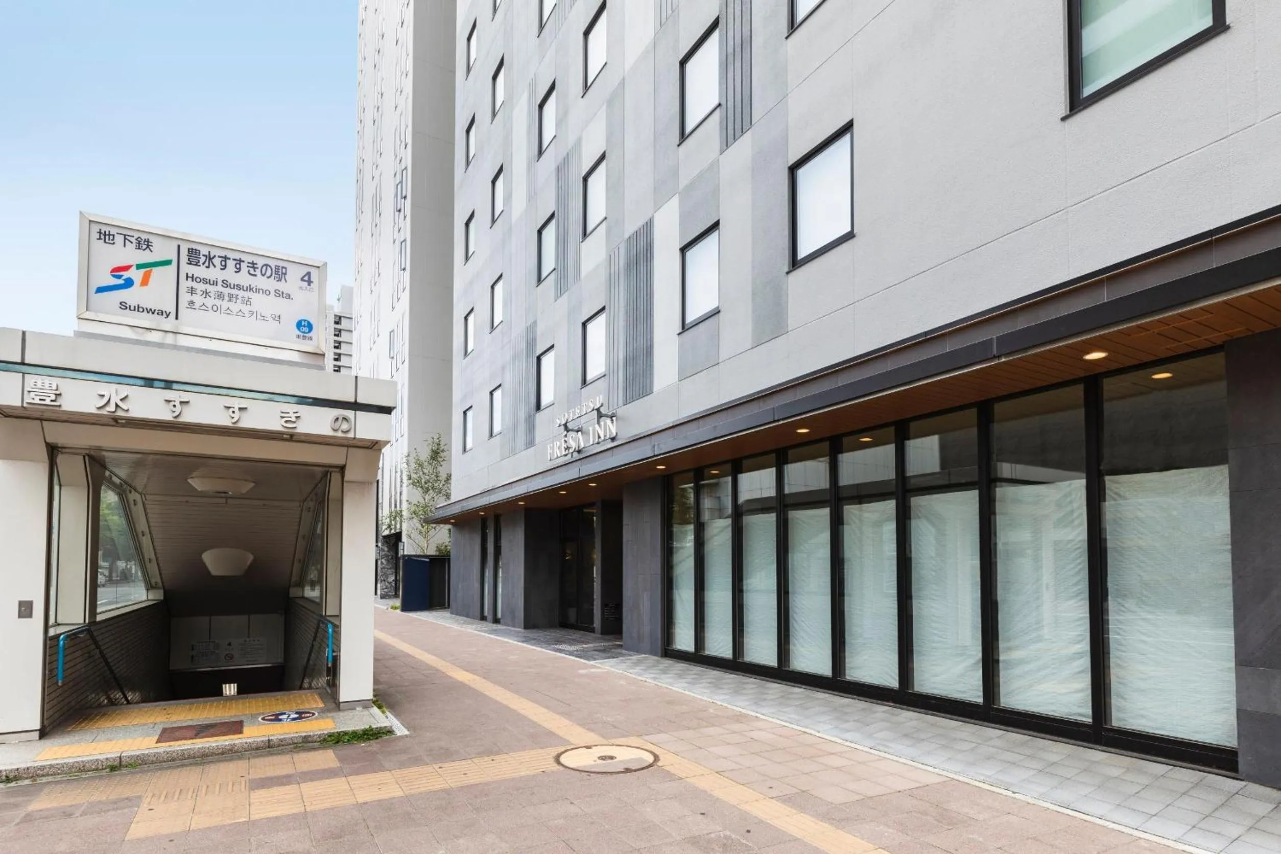 Property building in Sotetsu Fresa Inn Sapporo-Susukino