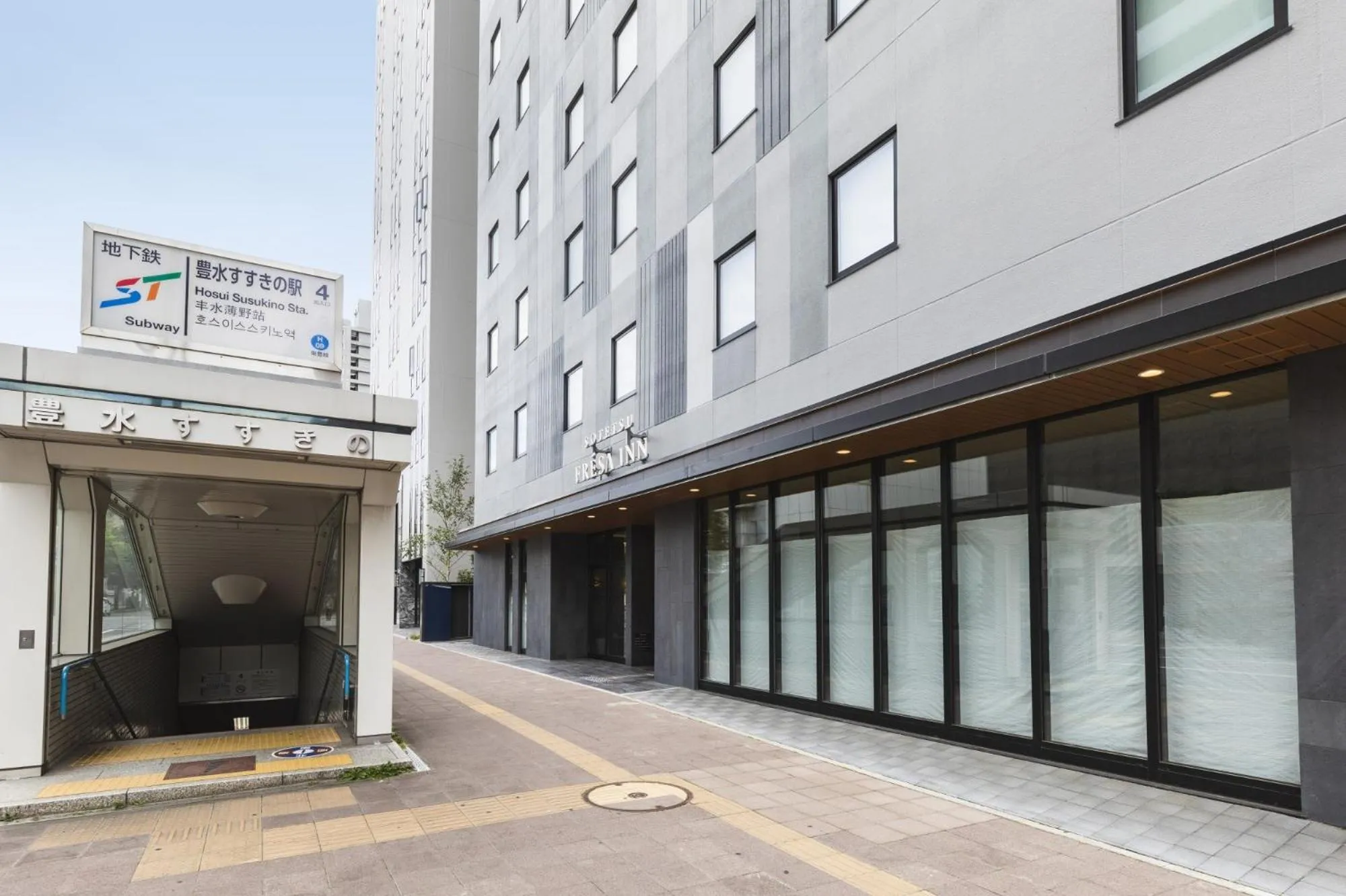 Property building in Sotetsu Fresa Inn Sapporo-Susukino