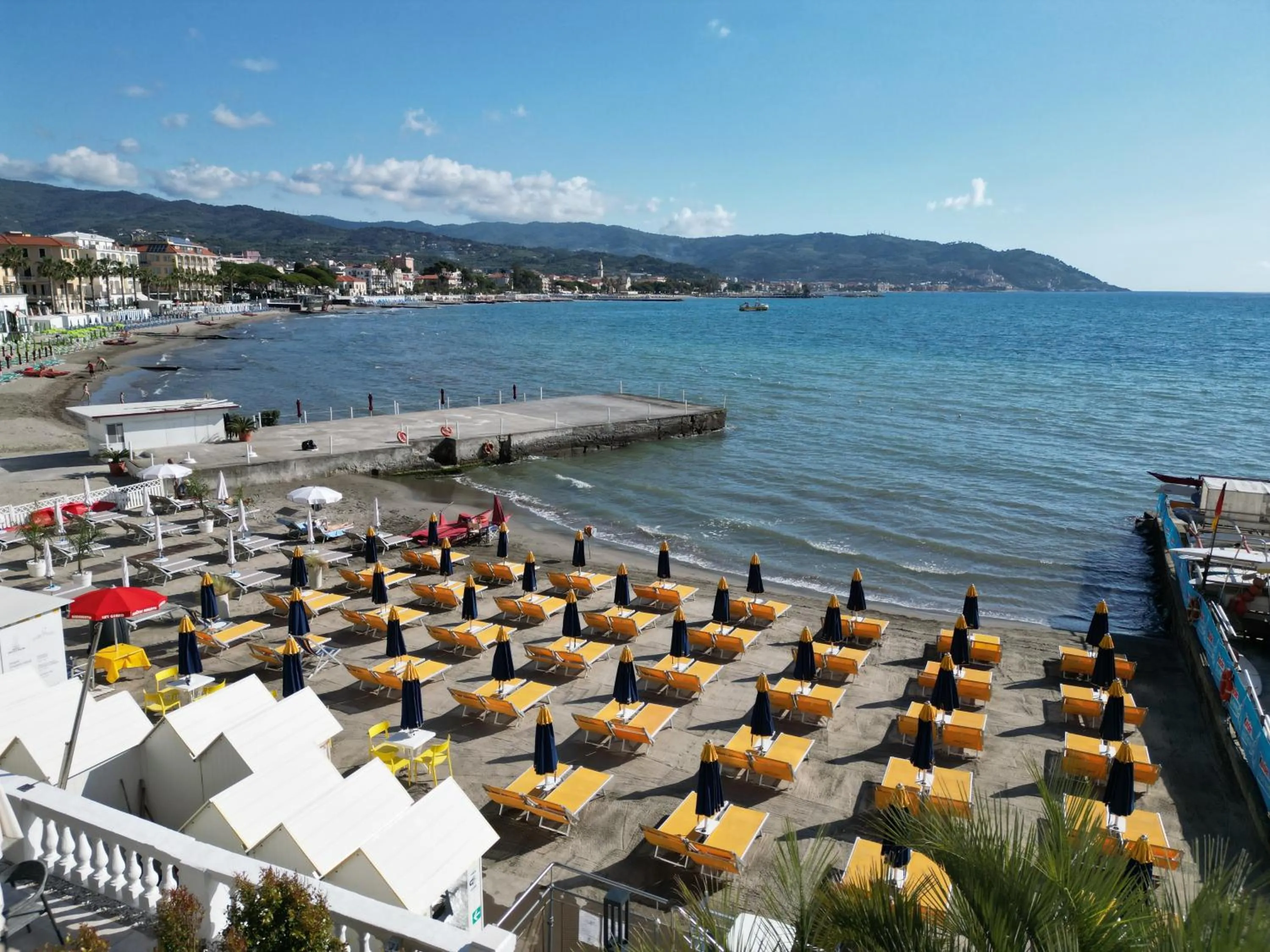 Beach in Hotel Golfo e Palme