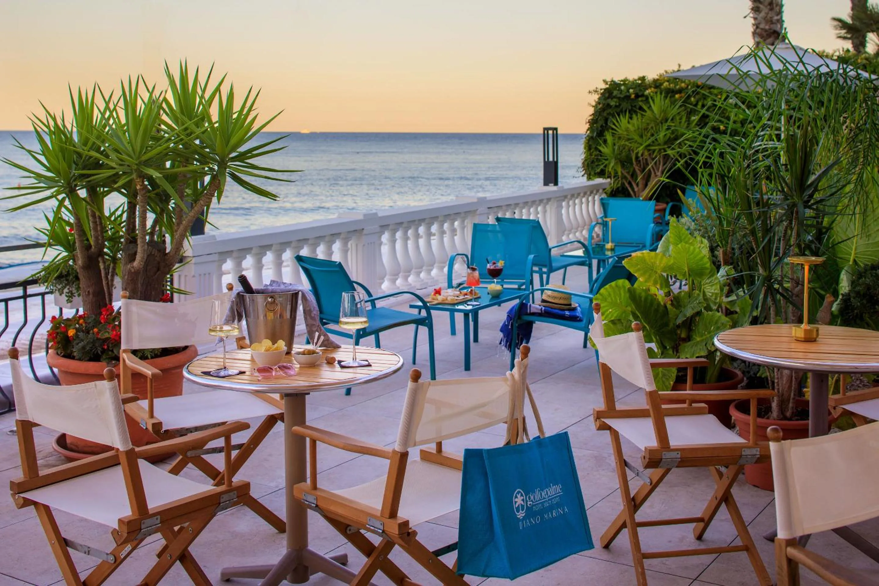 Restaurant/places to eat in Hotel Golfo e Palme