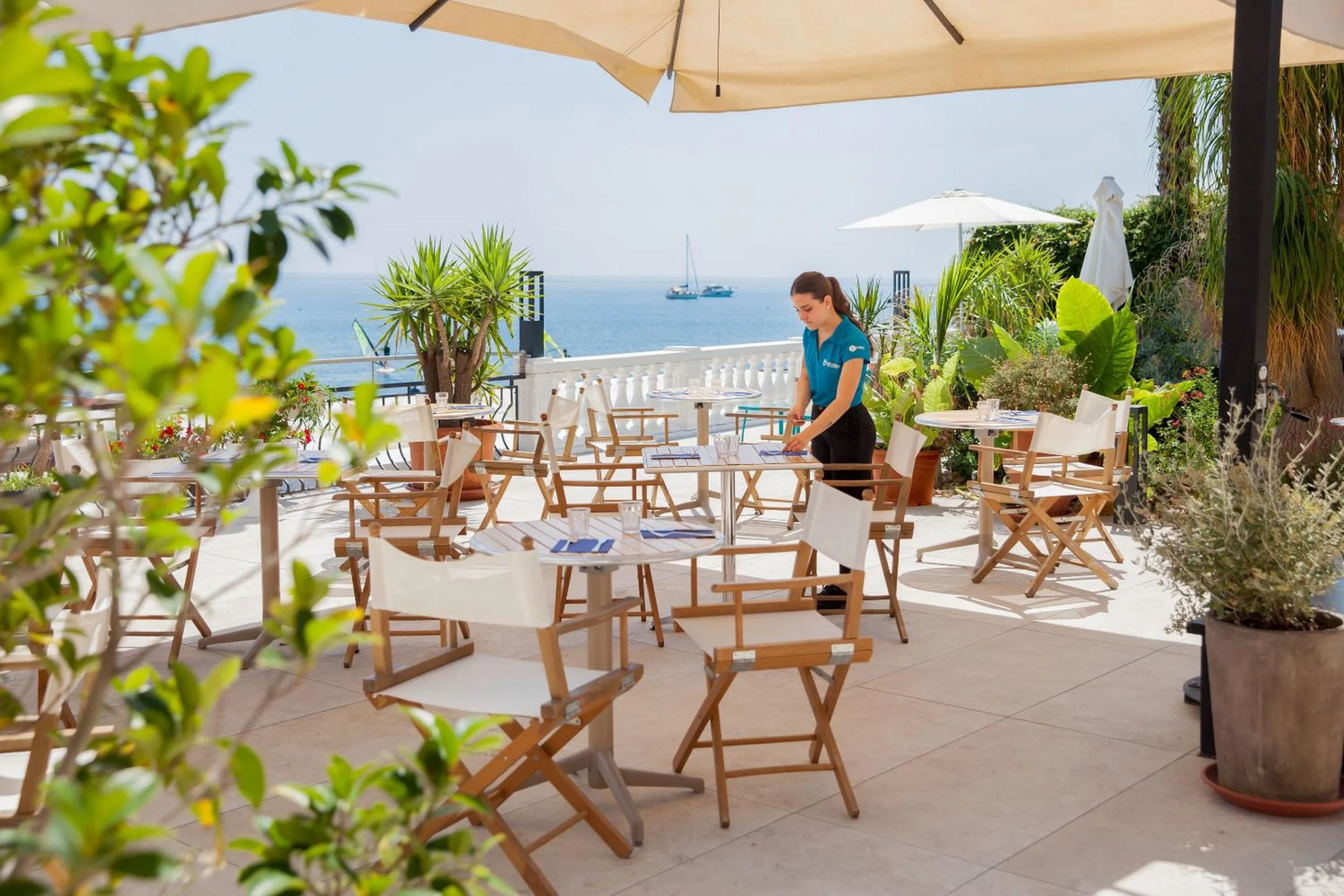 Restaurant/places to eat in Hotel Golfo e Palme