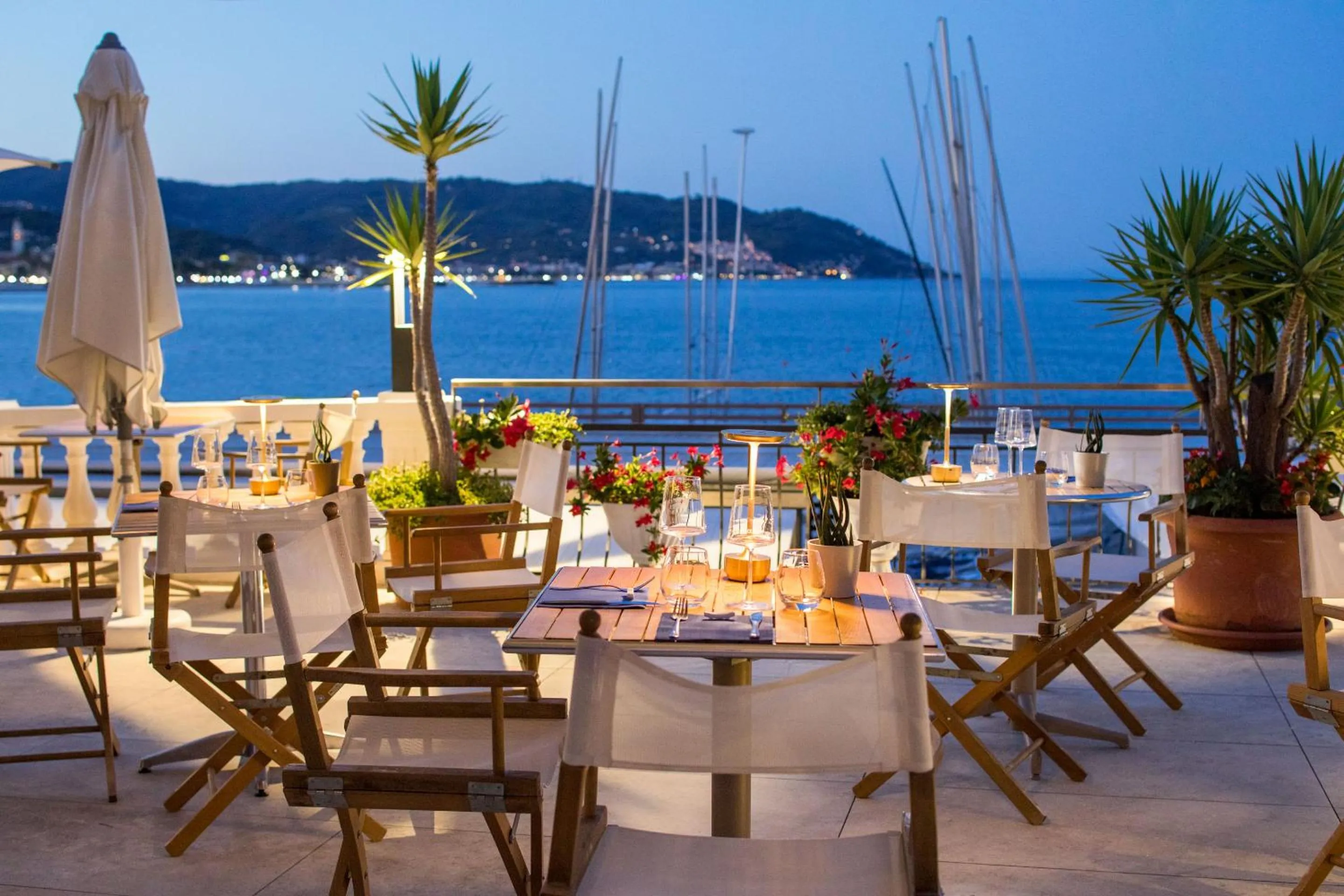 Restaurant/places to eat in Hotel Golfo e Palme