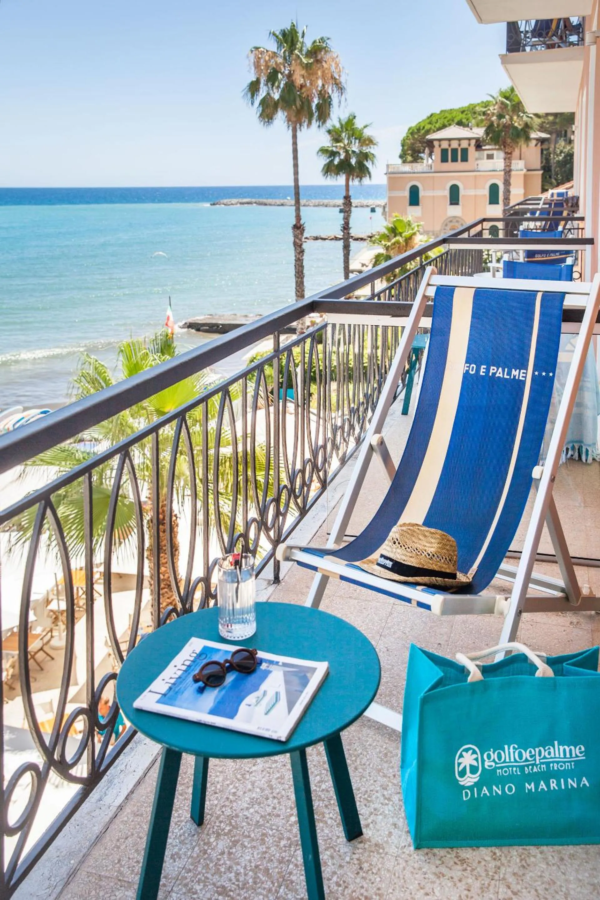 Balcony/Terrace in Hotel Golfo e Palme