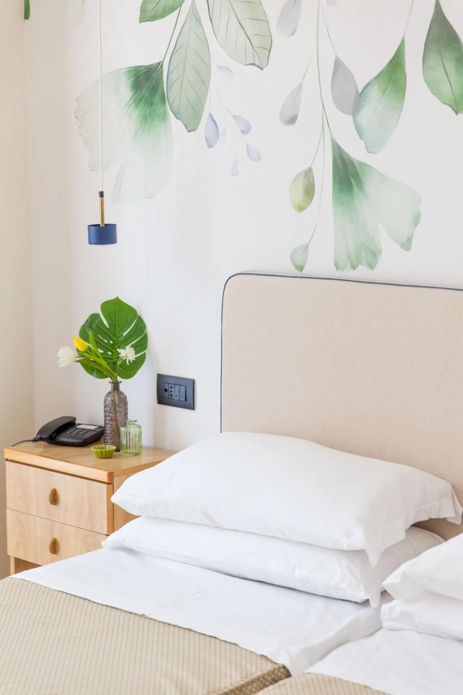 Bed in Hotel Golfo e Palme