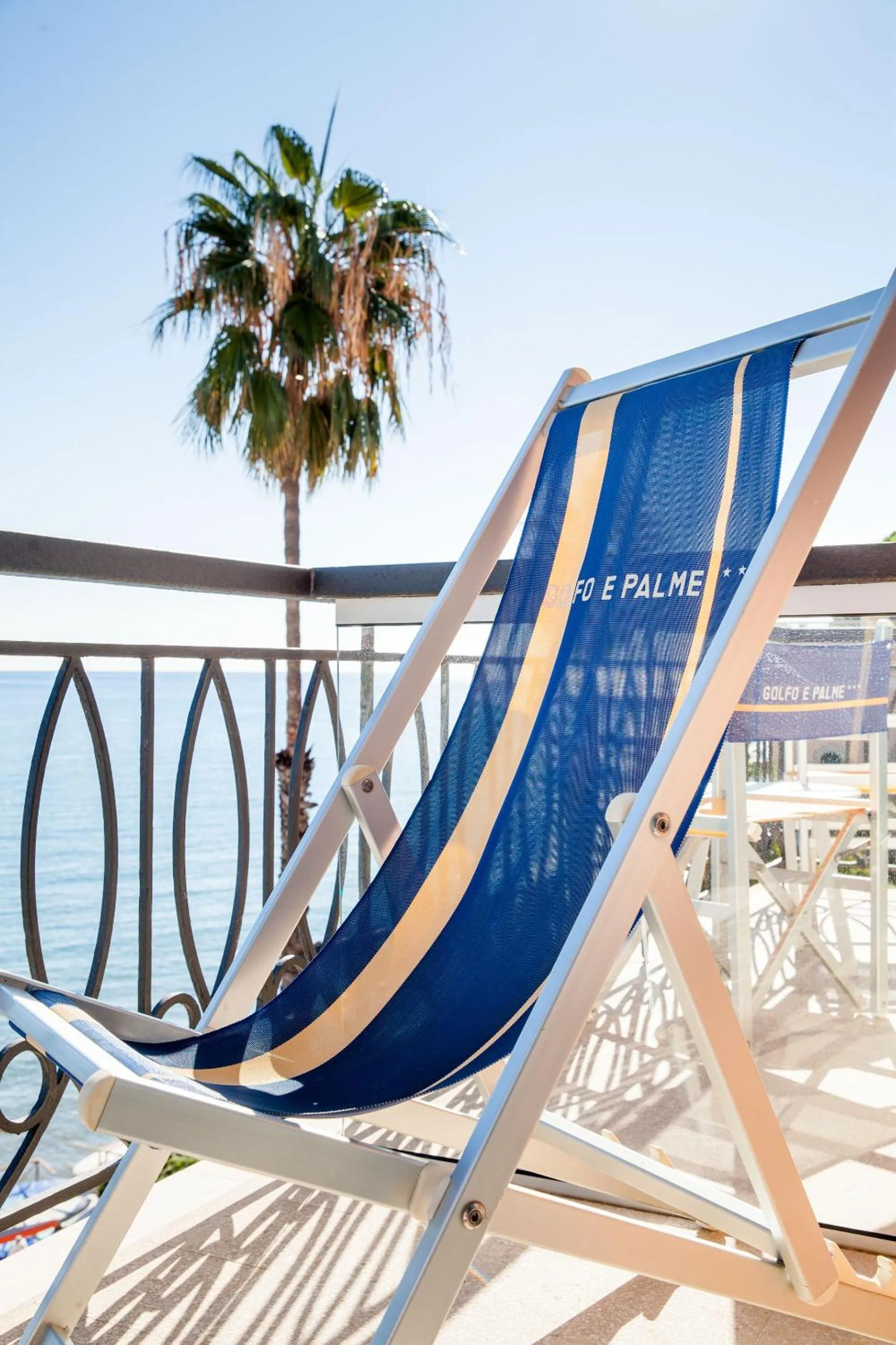 Sea view in Hotel Golfo e Palme