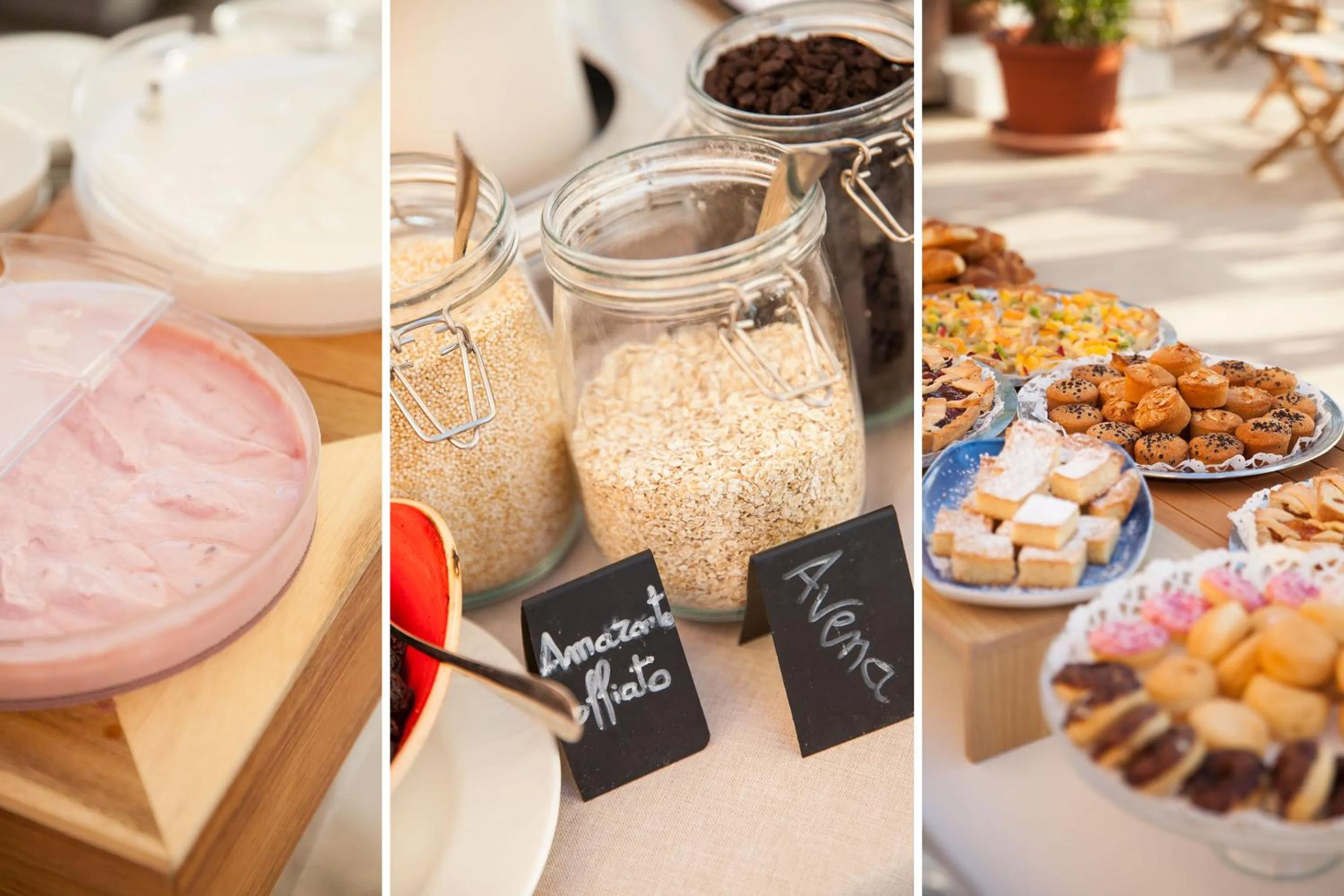 Food and drinks in Hotel Golfo e Palme