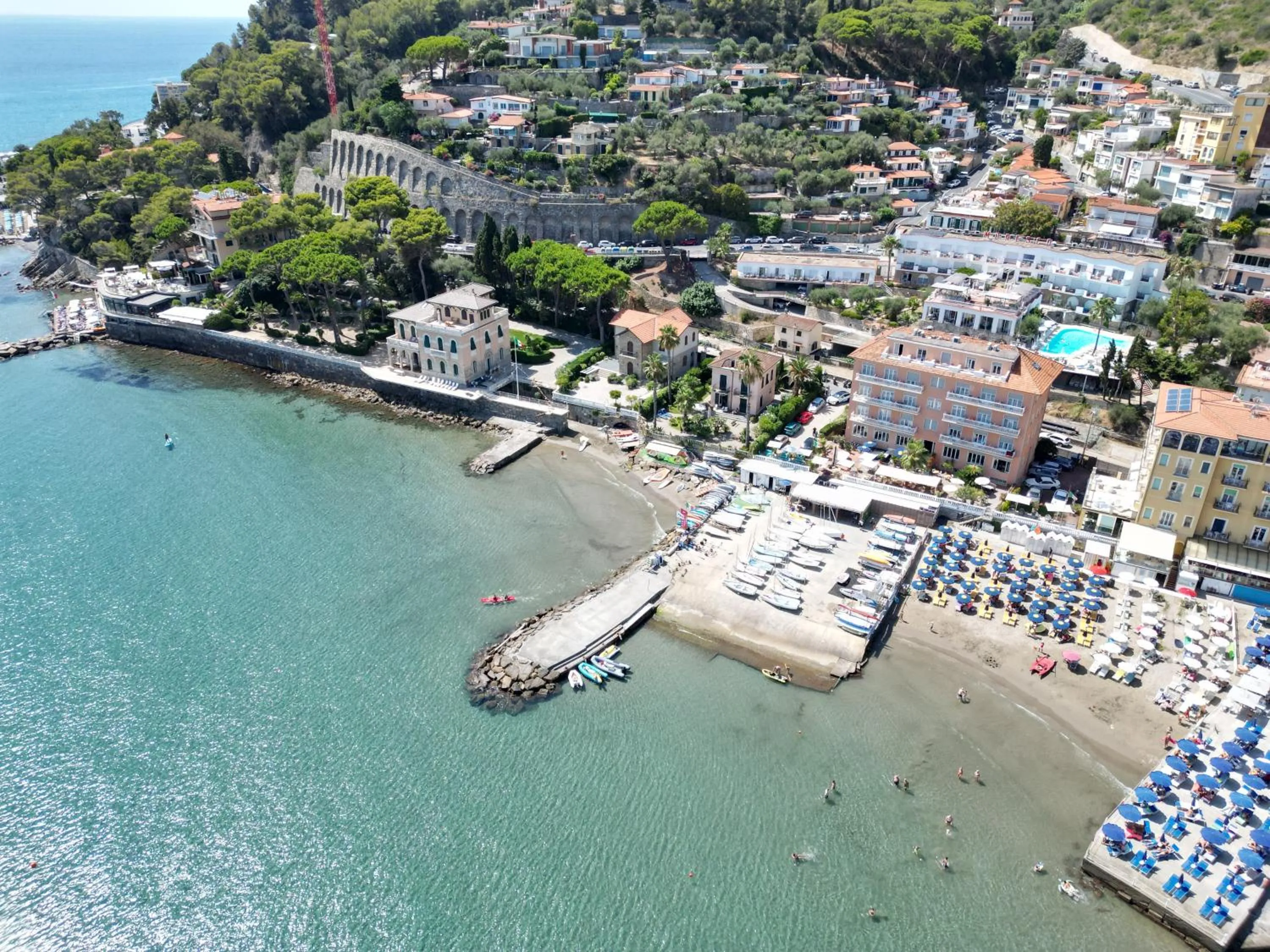 Bird's eye view in Hotel Golfo e Palme