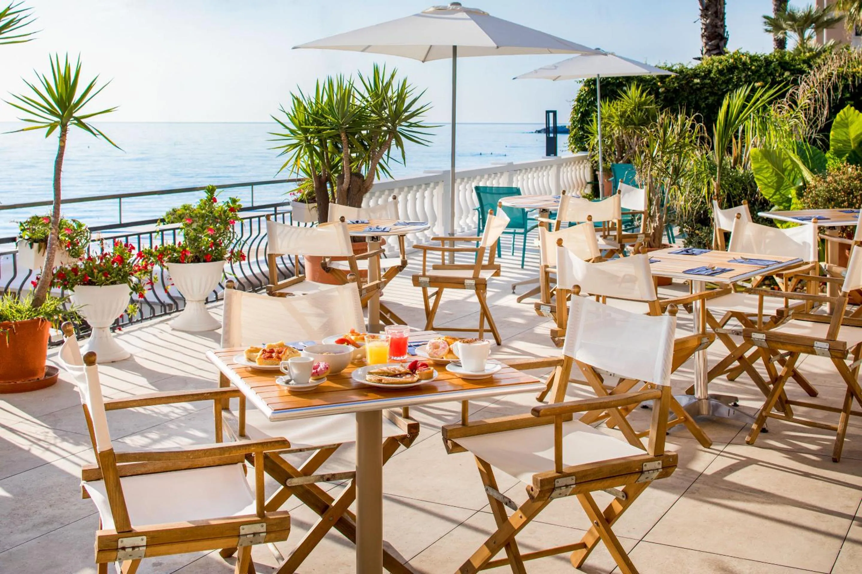 Balcony/Terrace in Hotel Golfo e Palme