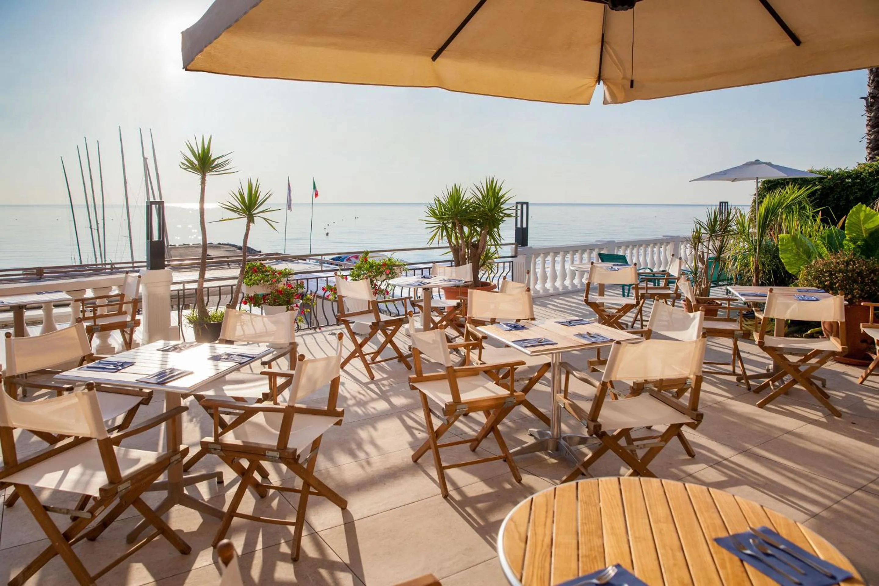 Restaurant/places to eat in Hotel Golfo e Palme