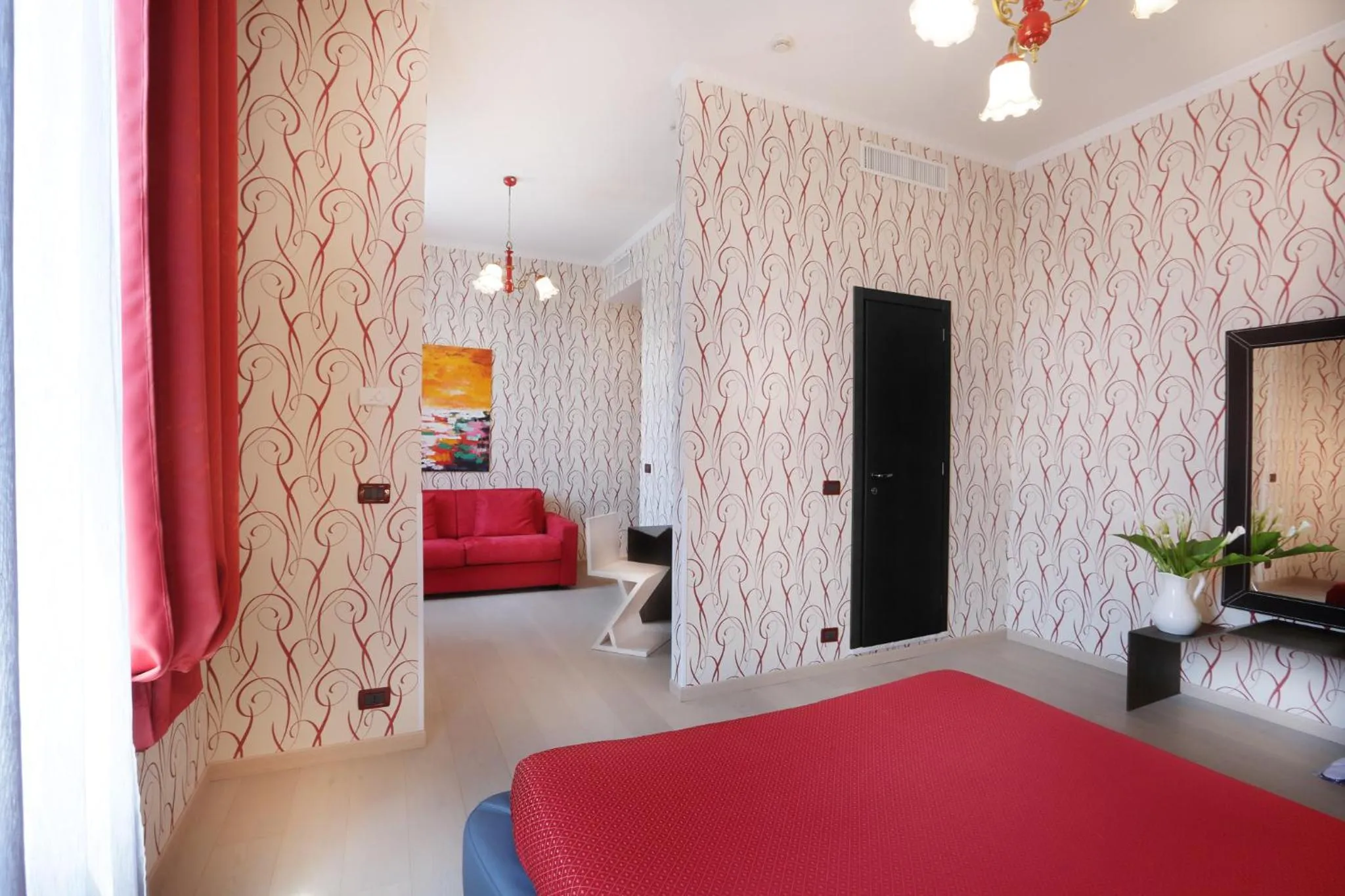 Bed in Hotel Atlanta Augustus