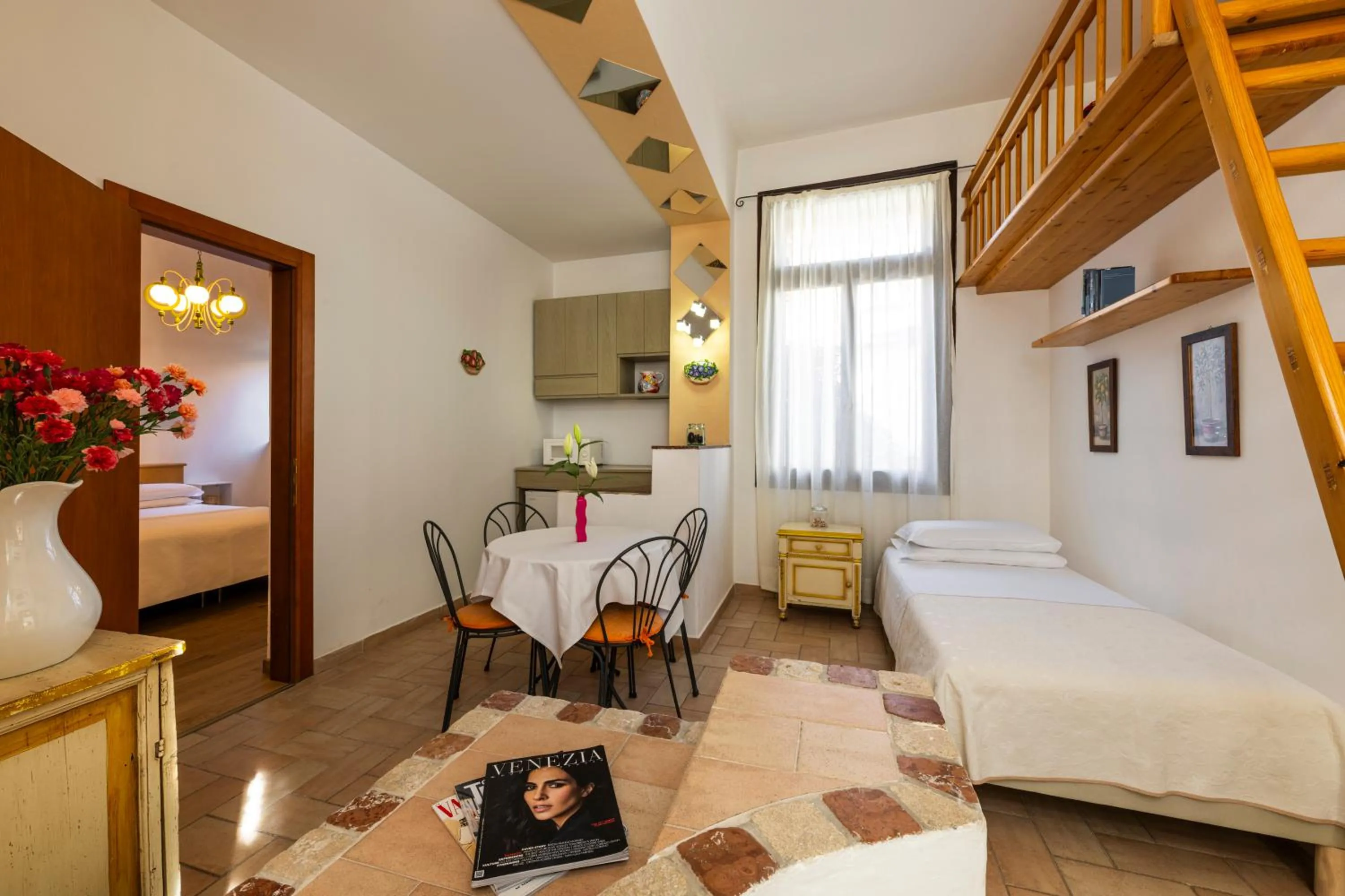 Bed in Hotel Atlanta Augustus